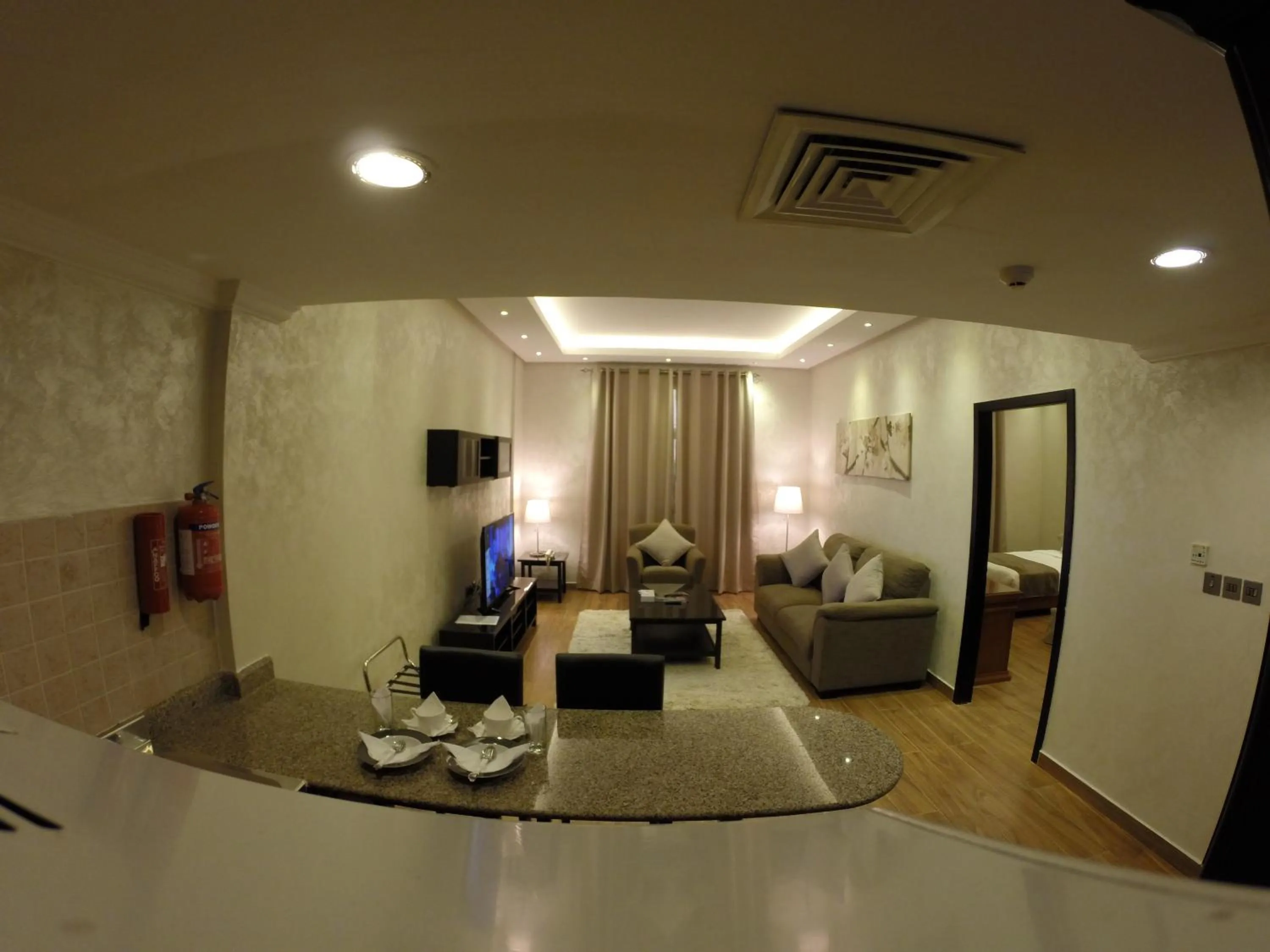 Living room, Bed in Le Park Hotel