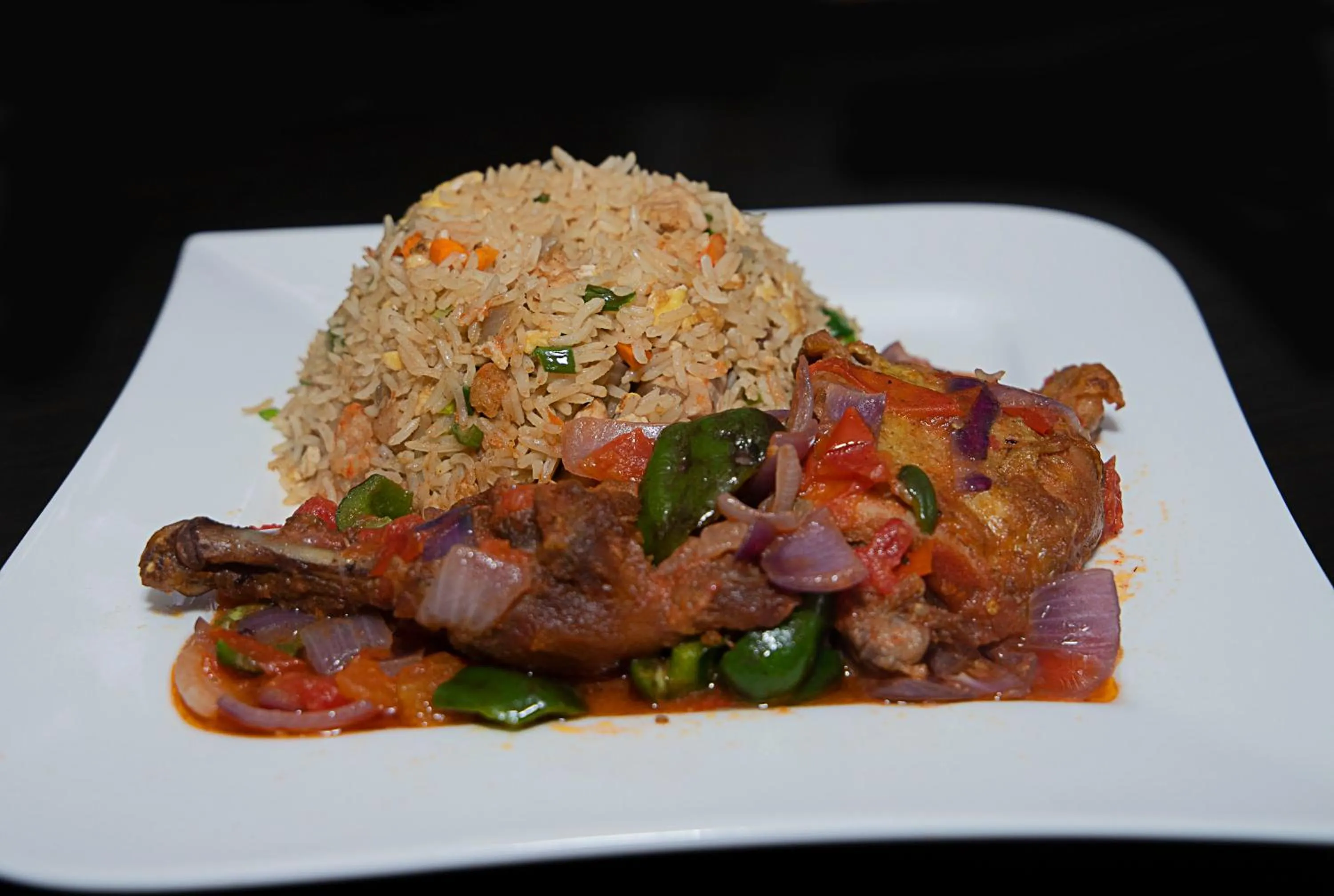 Food close-up in Anabel Apartment and Suites, Abuja