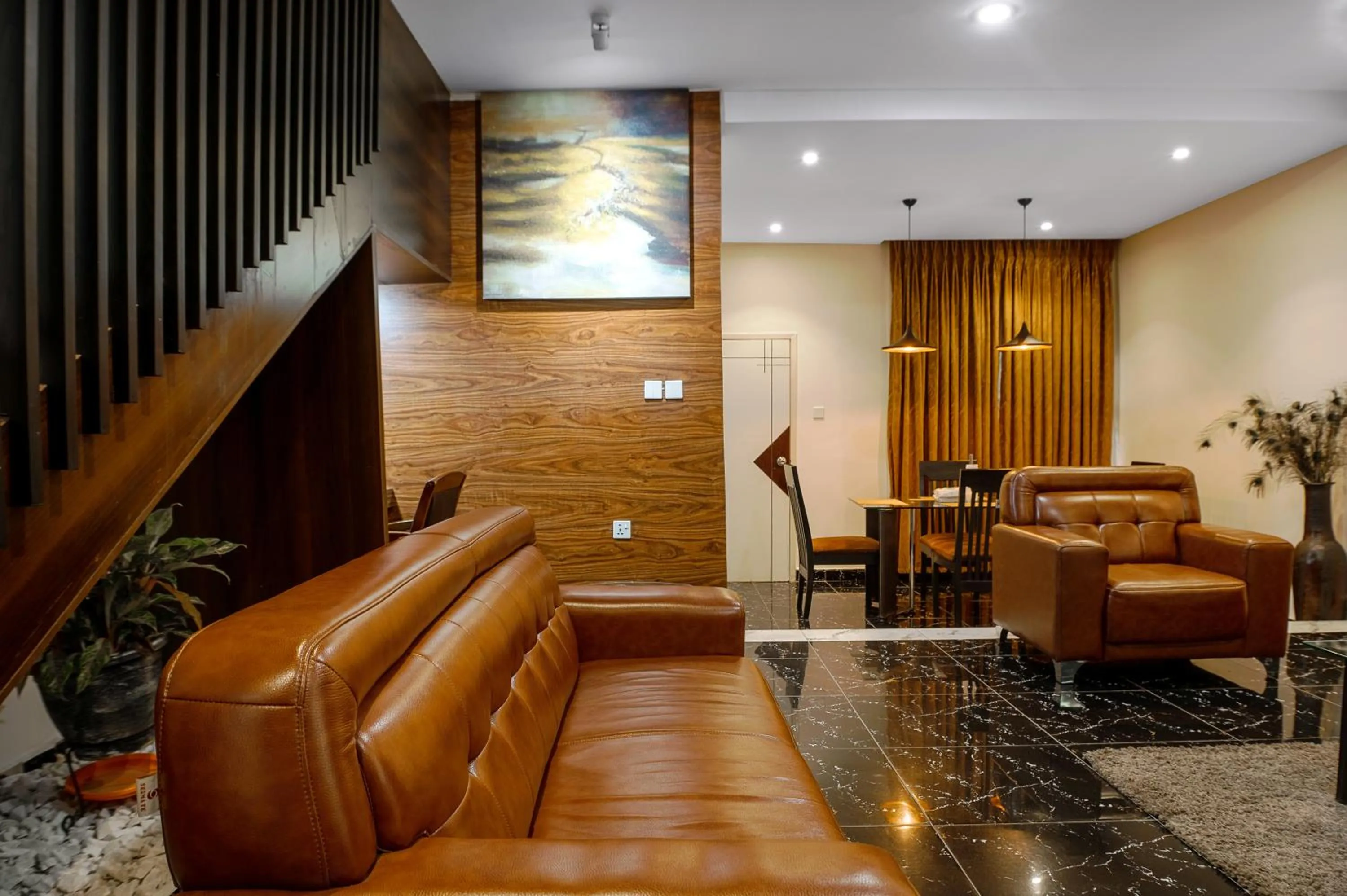 Living room in Anabel Apartment and Suites, Abuja