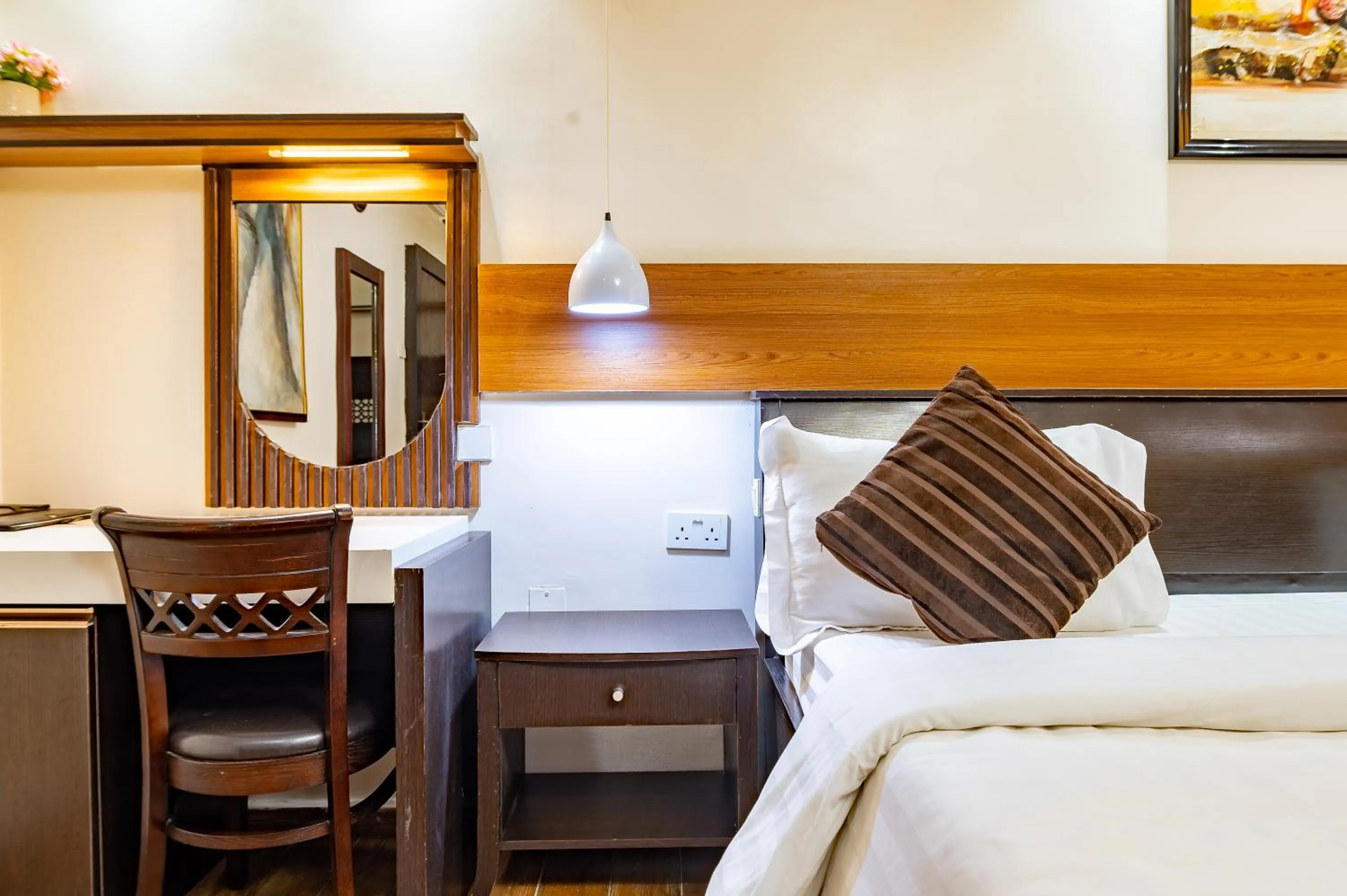 Bed in Anabel Apartment and Suites, Abuja