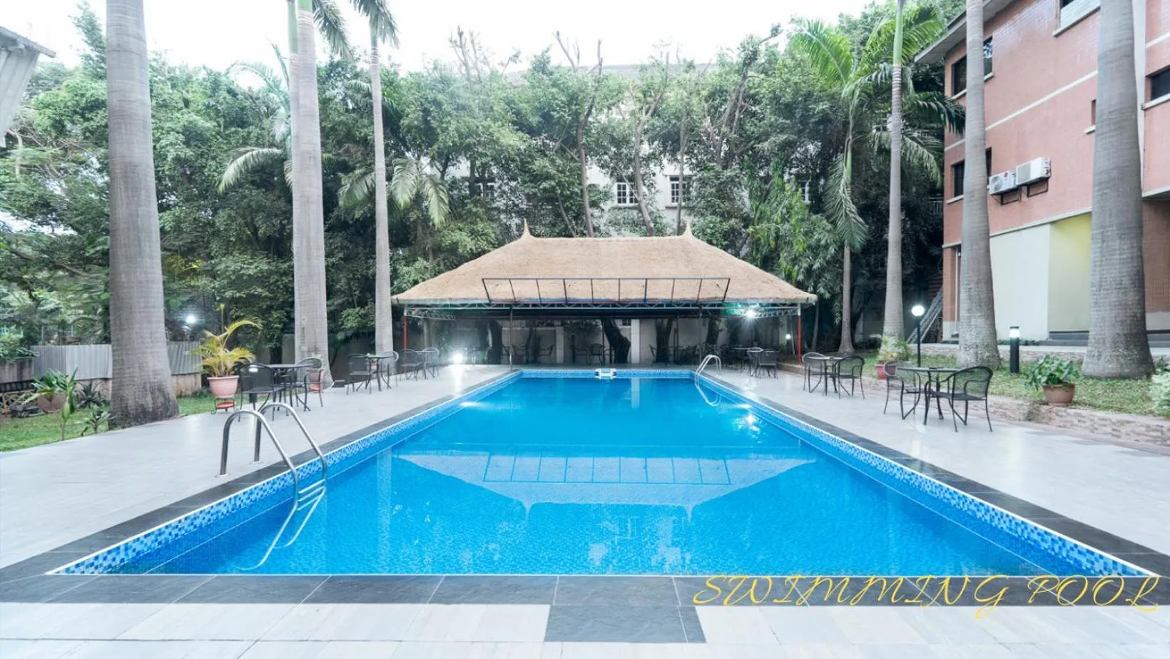 Swimming pool in Anabel Apartment and Suites, Abuja