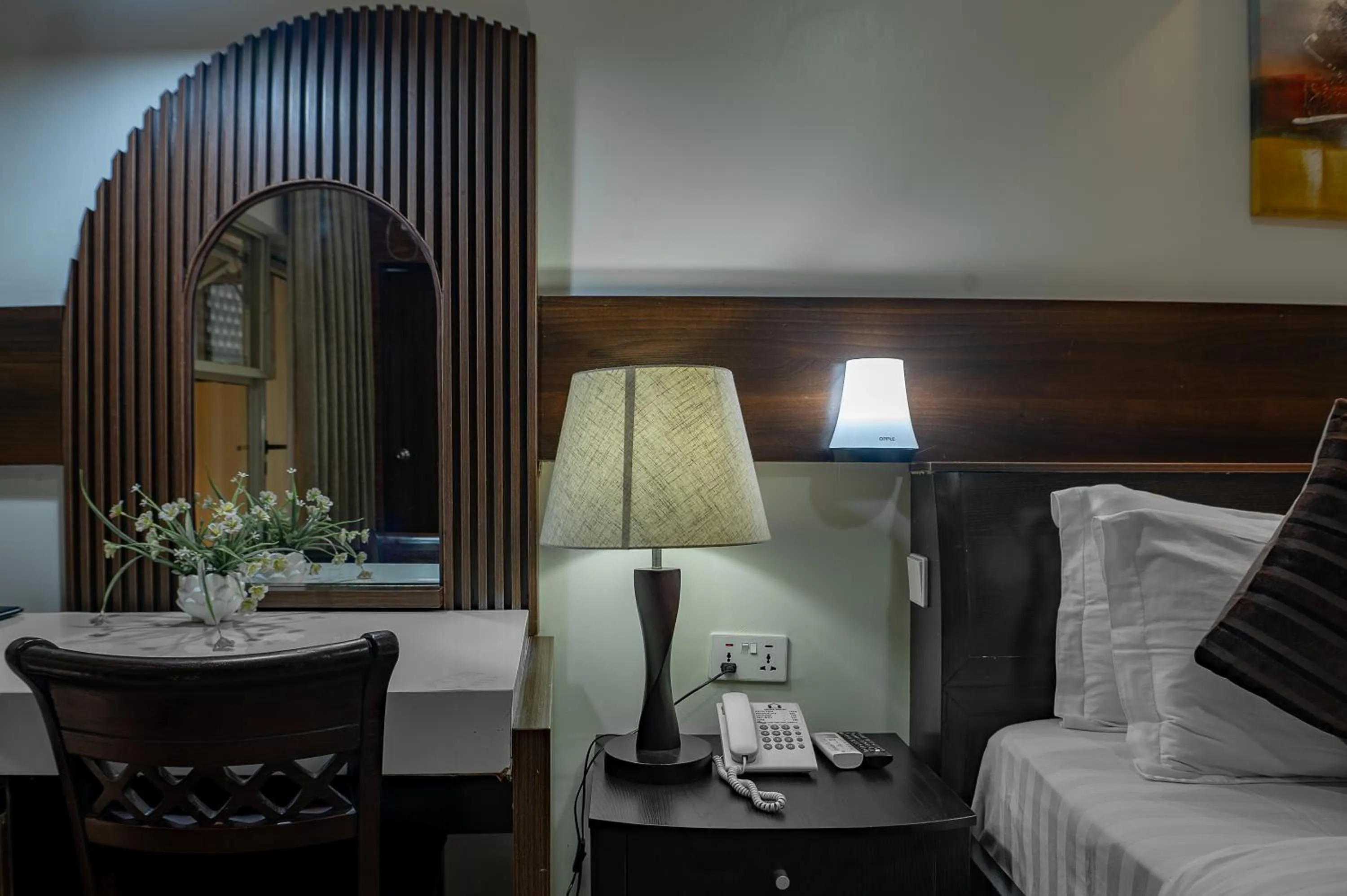 Bed in Anabel Apartment and Suites, Abuja