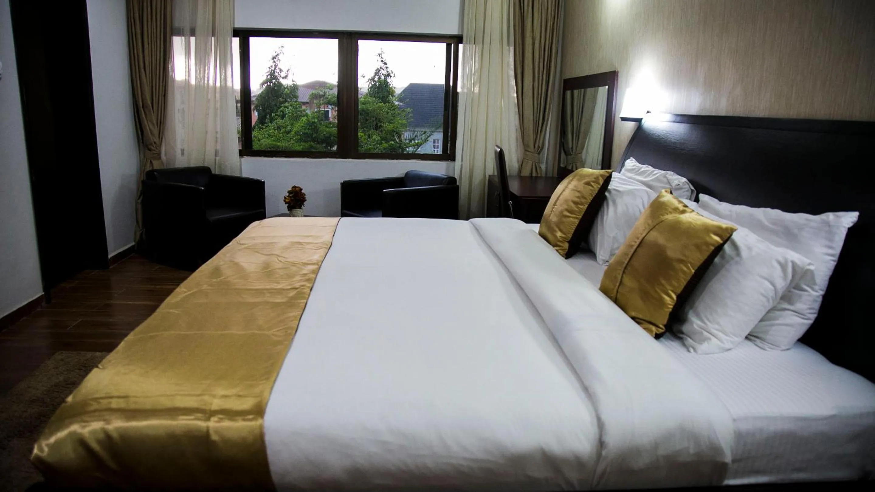 Bed in Anabel Apartment and Suites, Abuja