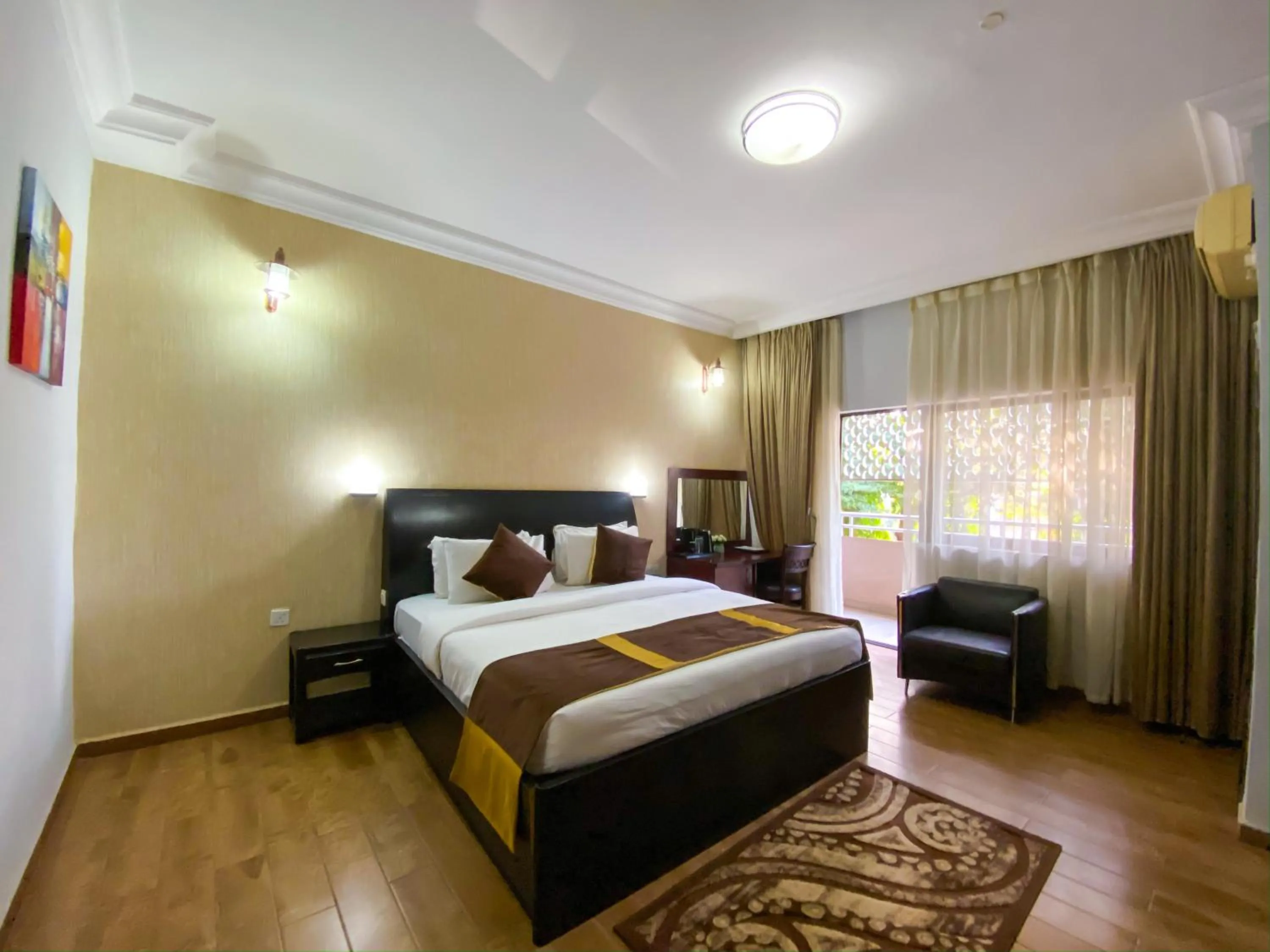 Photo of the whole room, Bed in Anabel Apartment and Suites, Abuja
