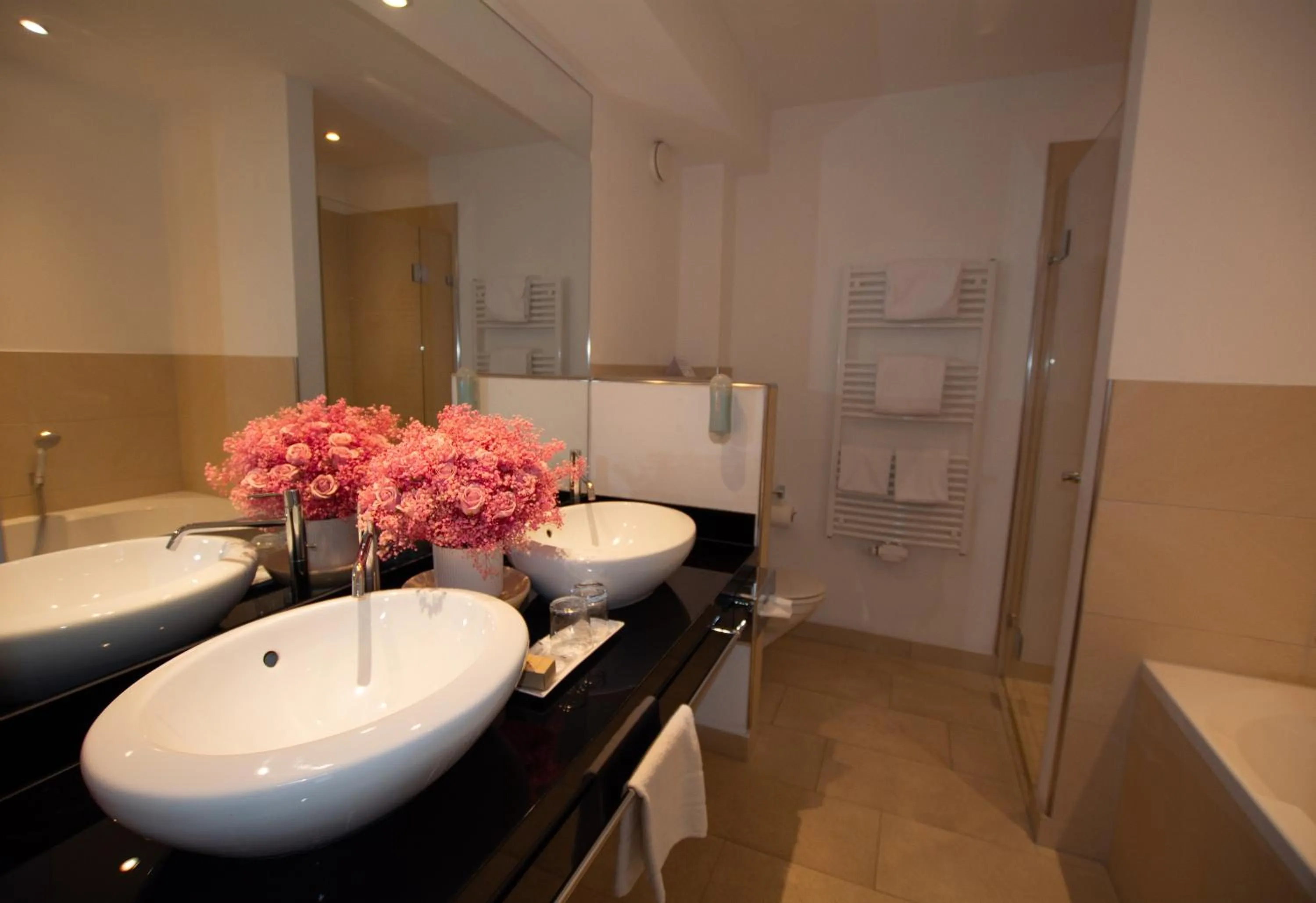 Shower in Hotel Barnimer Hof