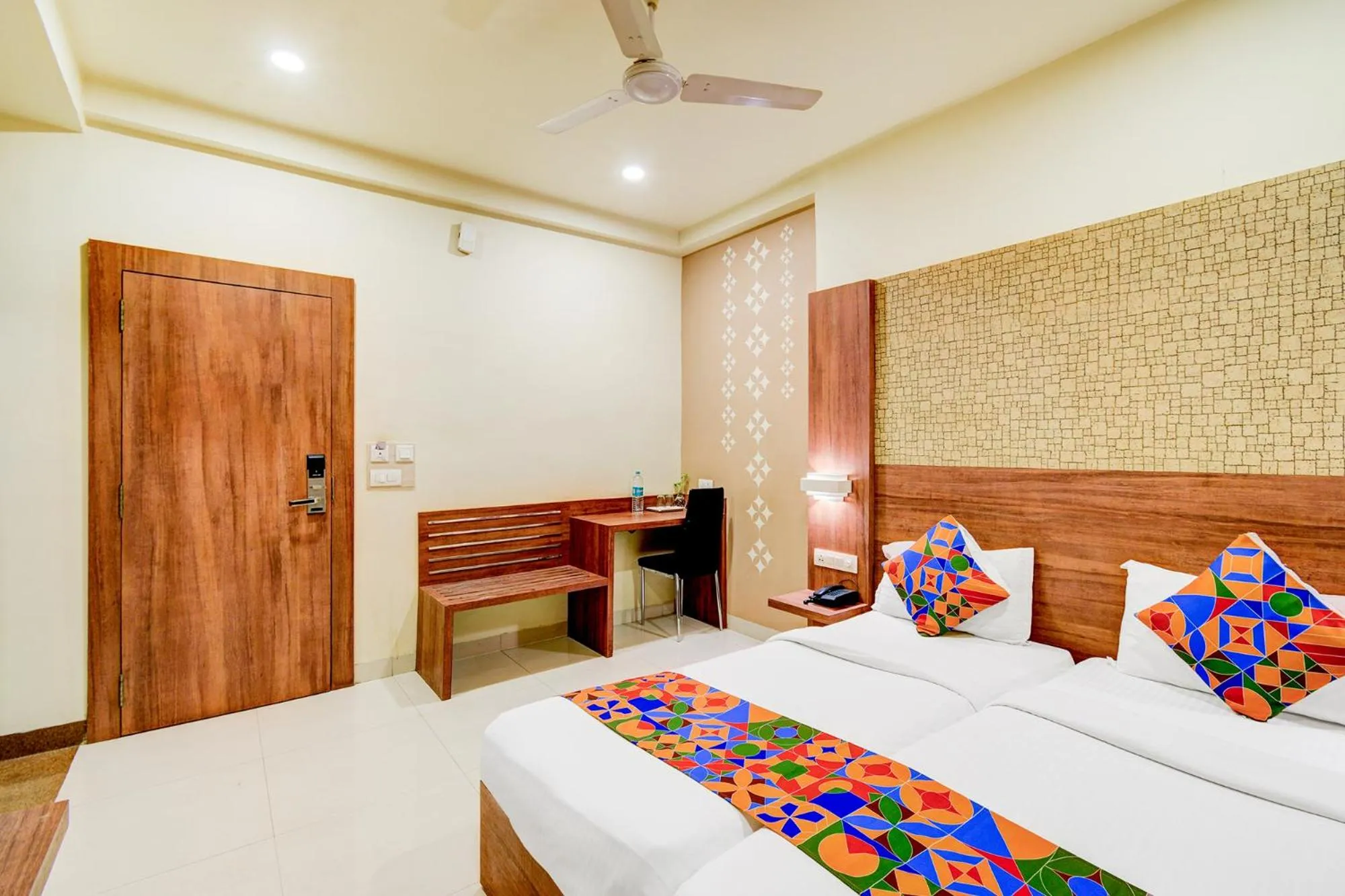 Bed in FabHotel Arastu Plaza - Nr Nampally Railway Station