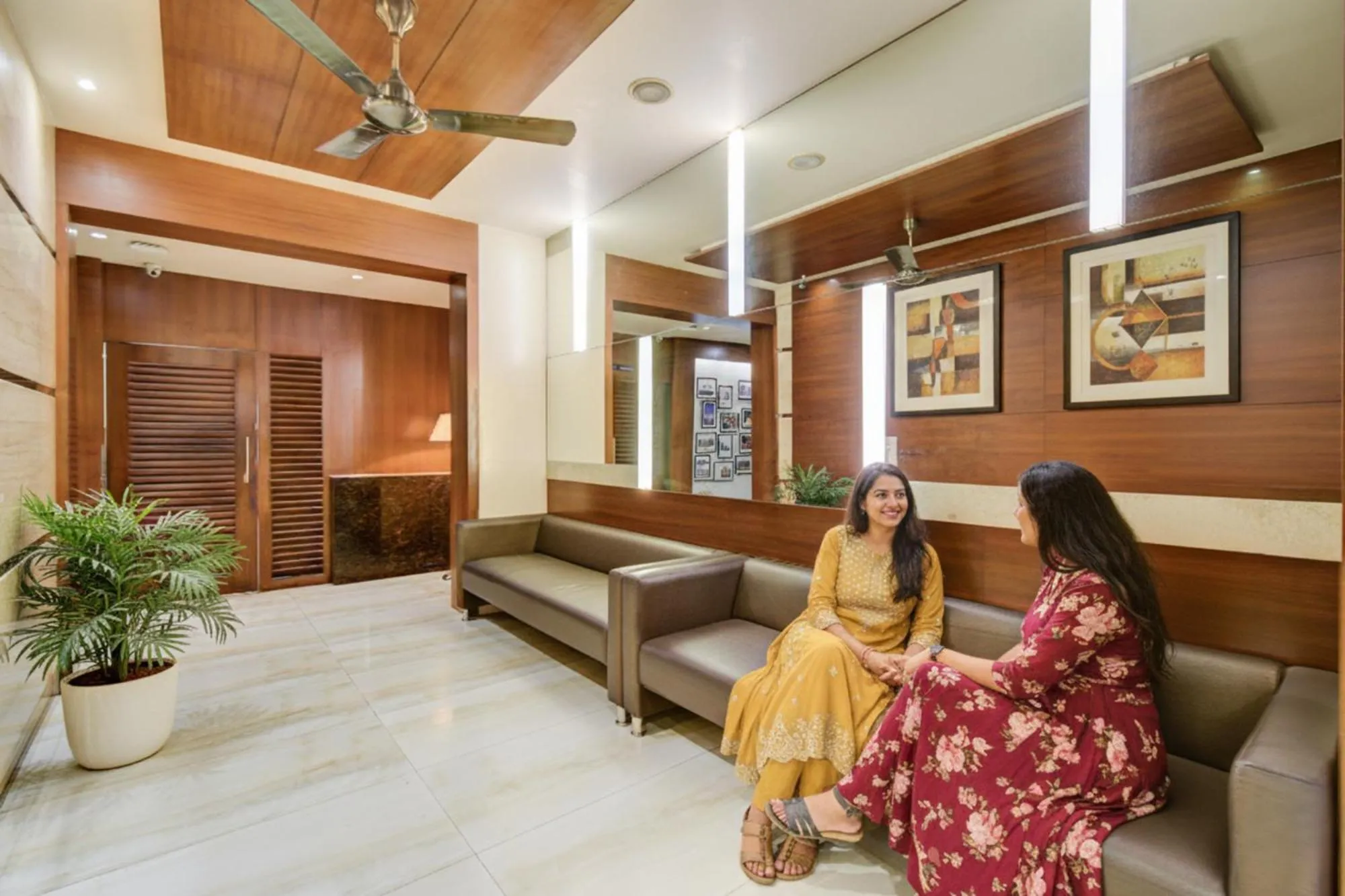 Lobby or reception in FabHotel Arastu Plaza - Nr Nampally Railway Station
