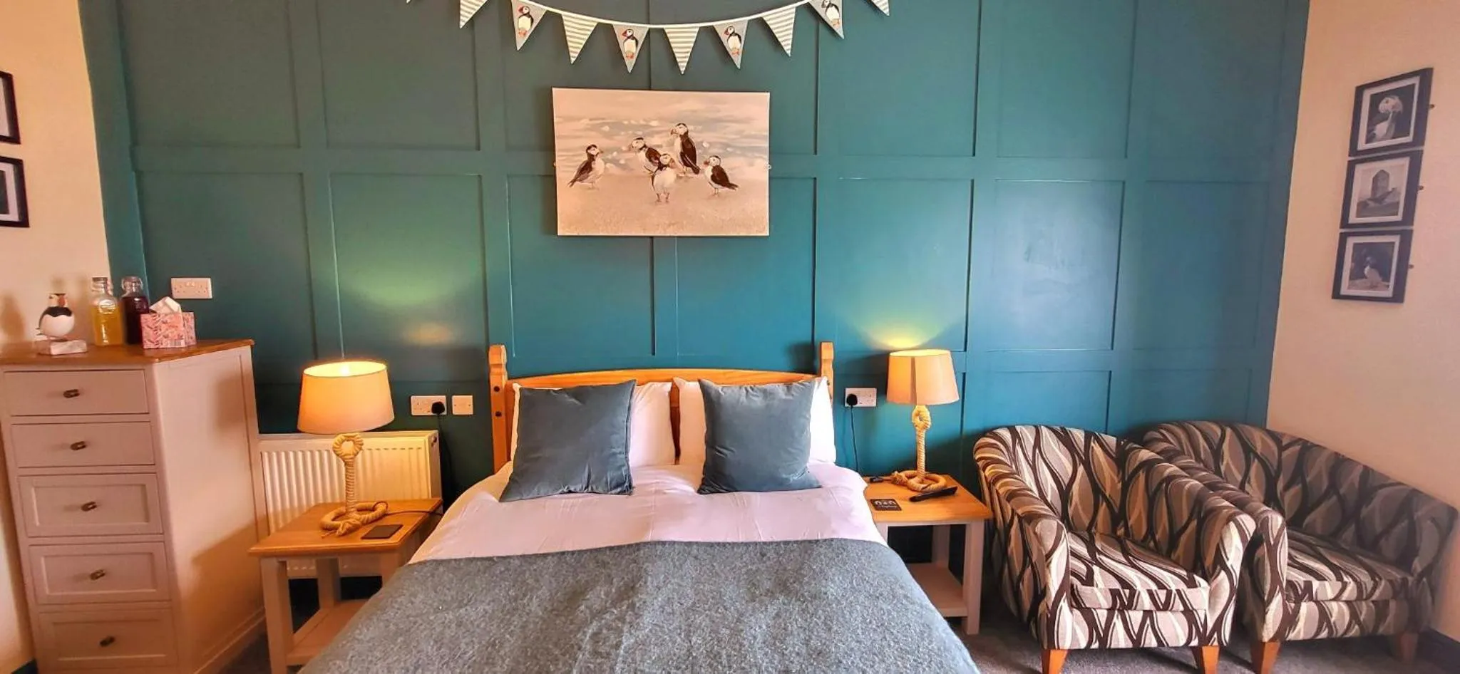 Bed in Ensuite Bed And Breakfast Rooms At The Ring Pub