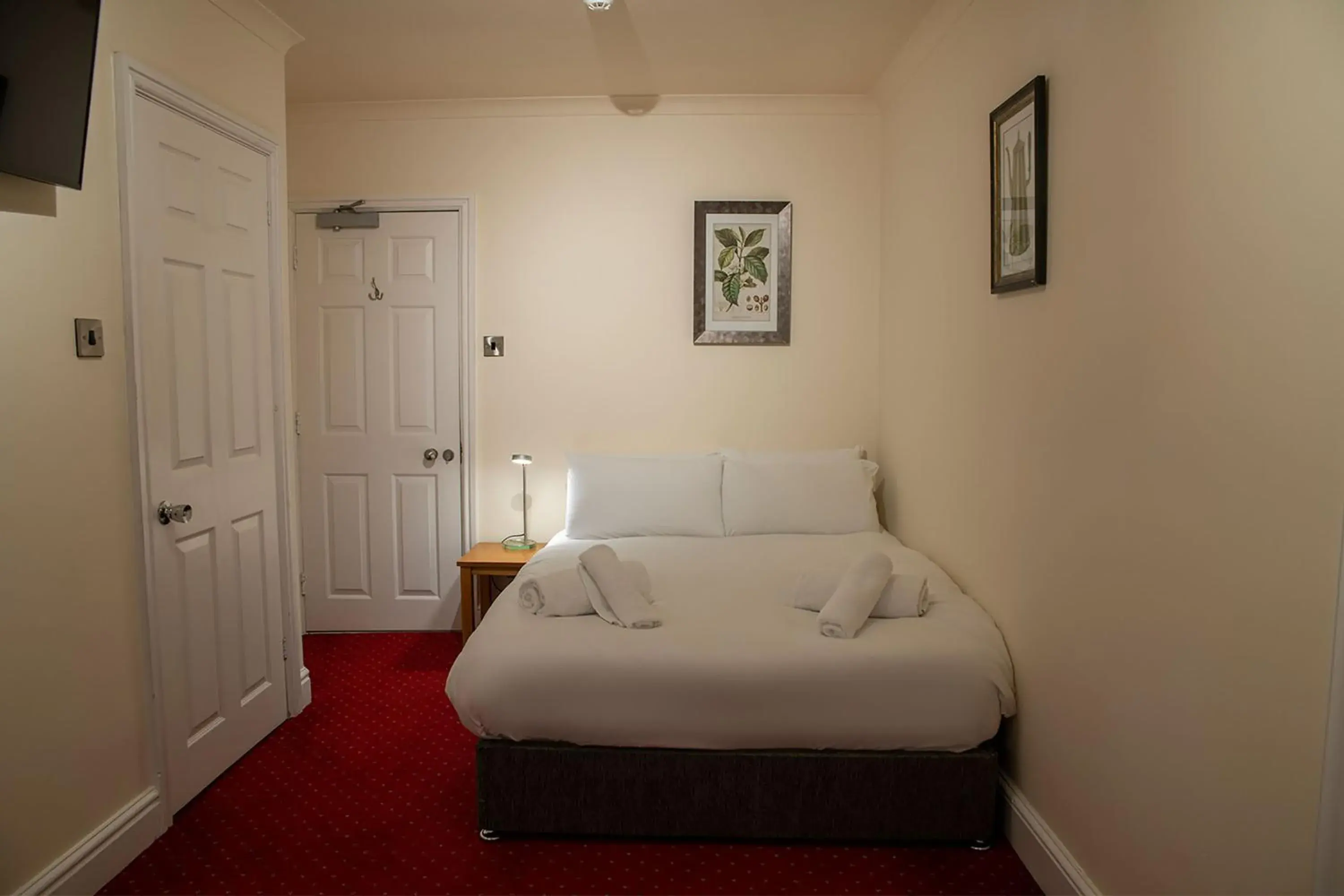 Bed in The Knighton Hotel Bed in The Knighton Hotel