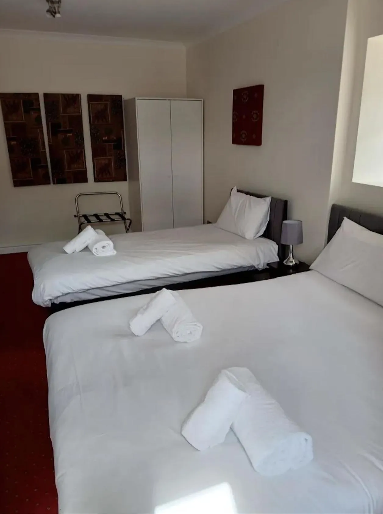 Bed in The Knighton Hotel