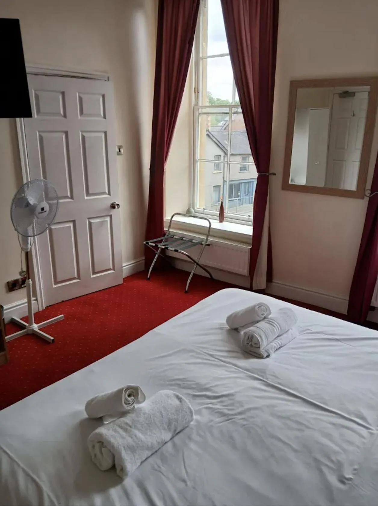 Decorative detail, Bed in The Knighton Hotel