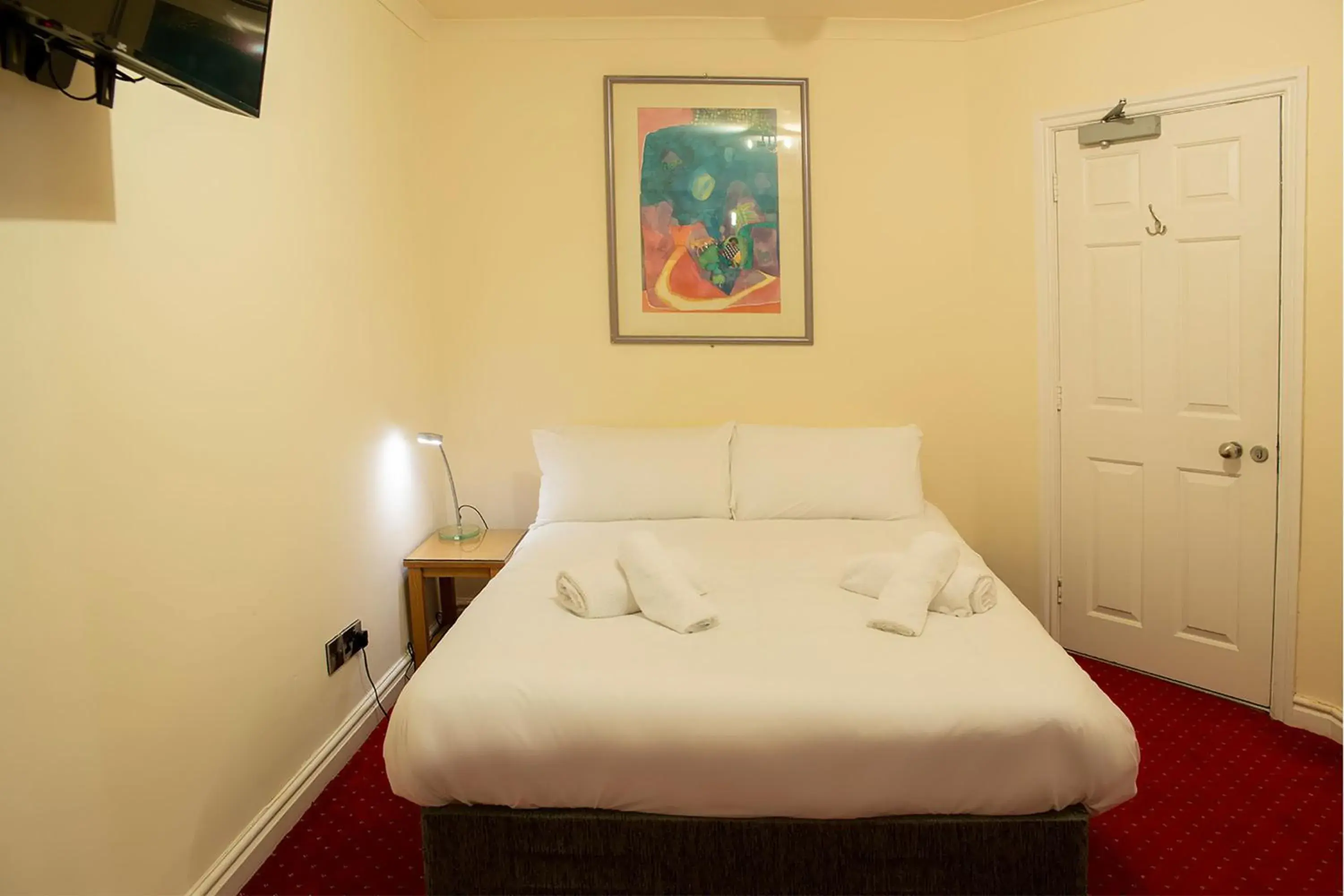 Bed in The Knighton Hotel Bed in The Knighton Hotel