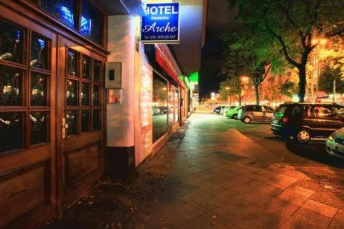 Facade/entrance in Hotel Arche