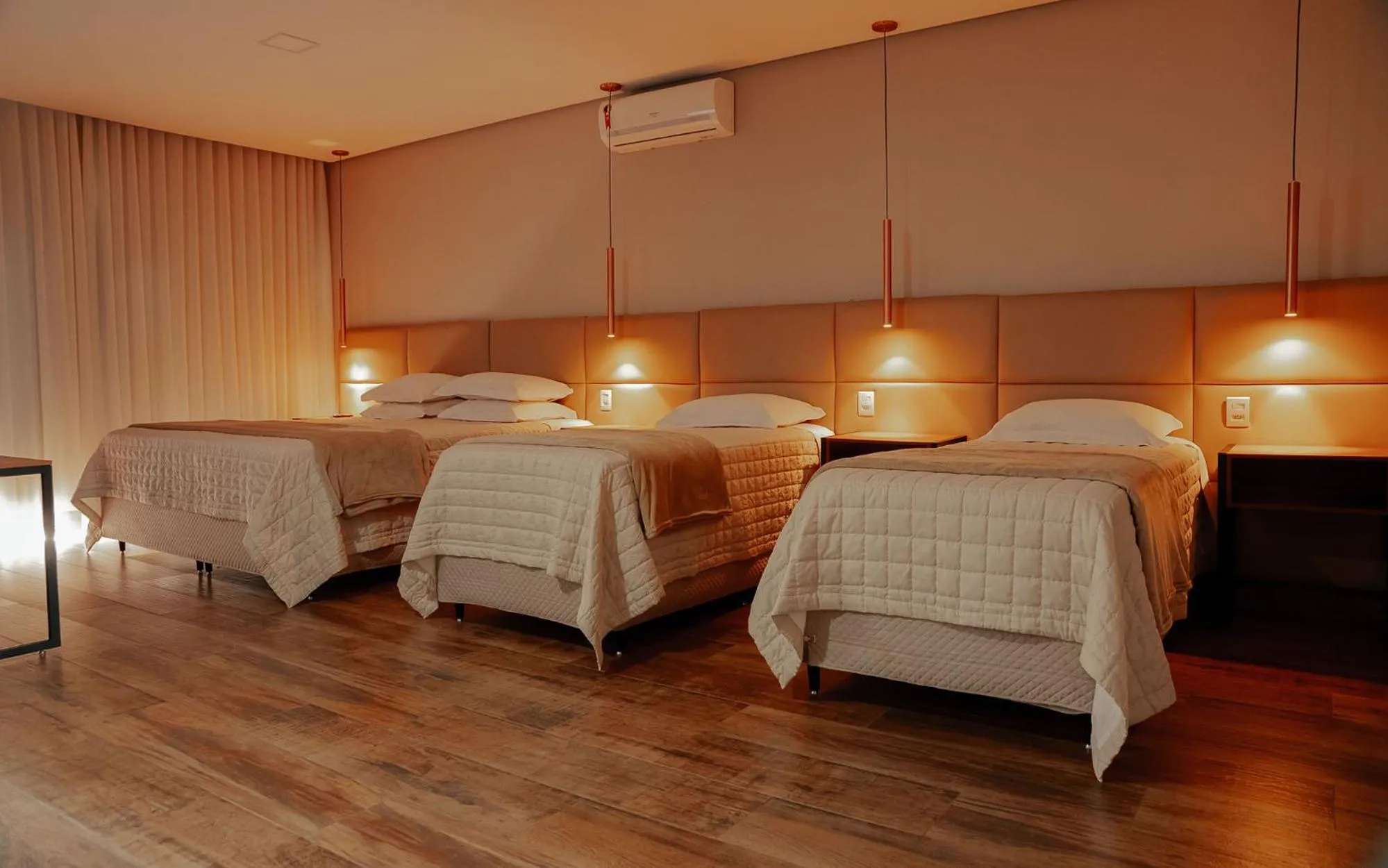 Bed in Pousada Quinta dos Cabeças