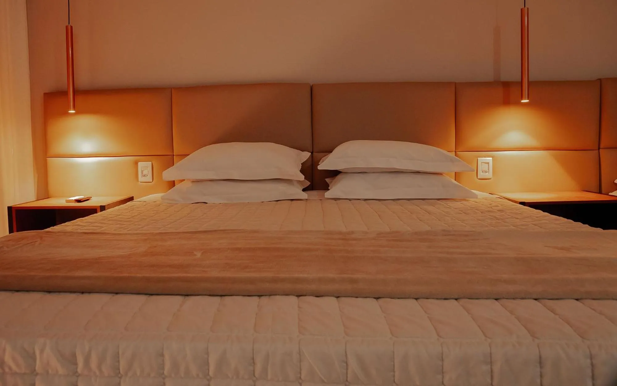 Bed in Pousada Quinta dos Cabeças