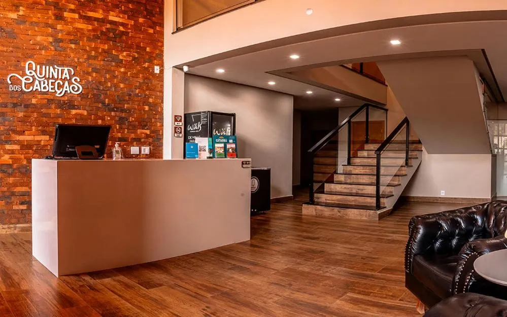 Lobby or reception in Pousada Quinta dos Cabeças