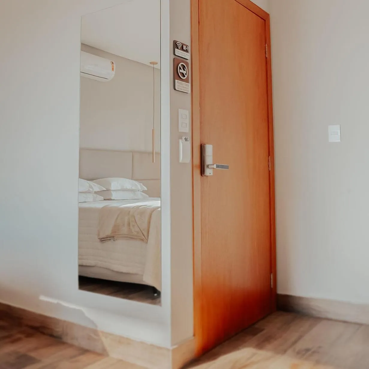 Bed in Pousada Quinta dos Cabeças