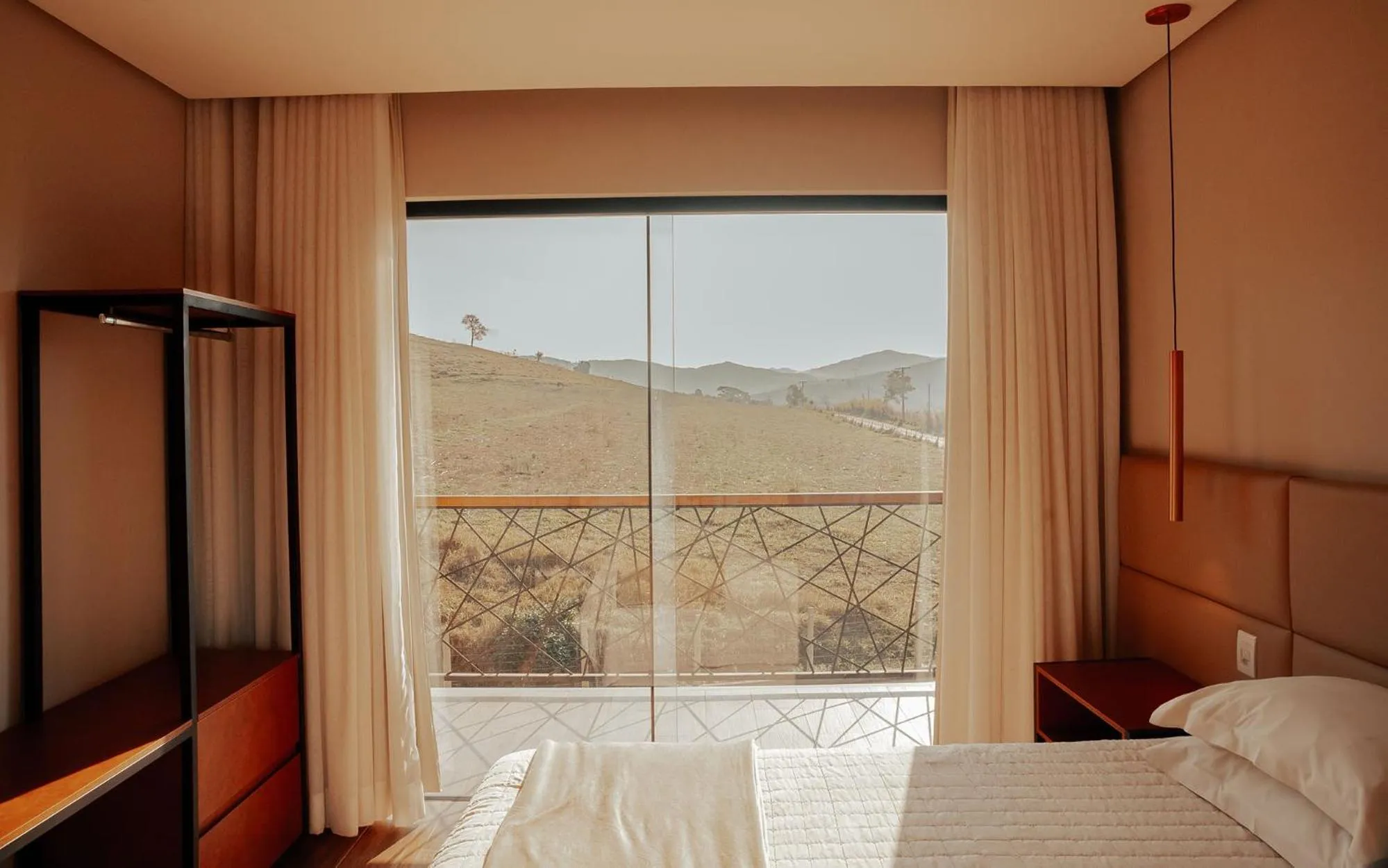 Bed in Pousada Quinta dos Cabeças