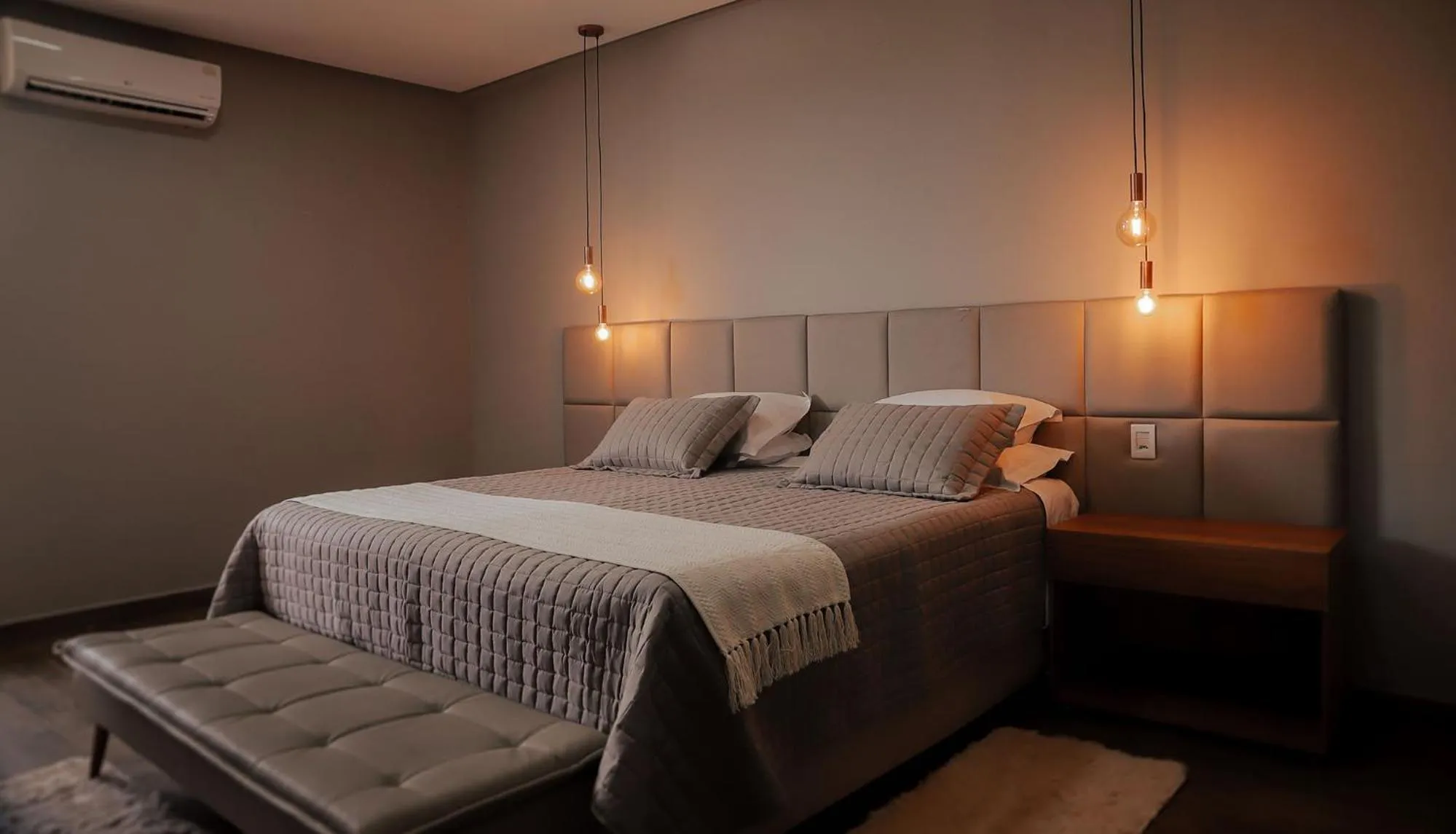 Bed in Pousada Quinta dos Cabeças