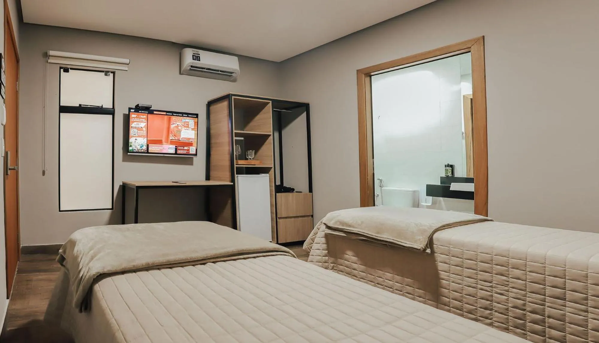 Bed in Pousada Quinta dos Cabeças