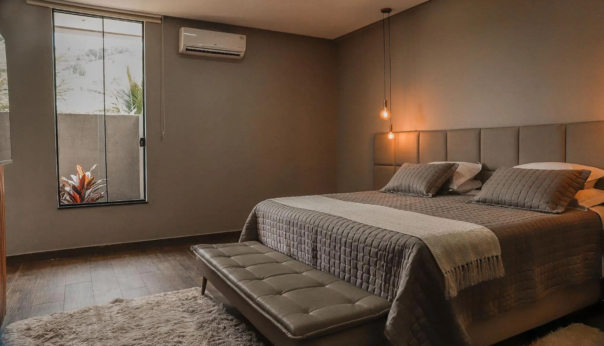 Bed in Pousada Quinta dos Cabeças