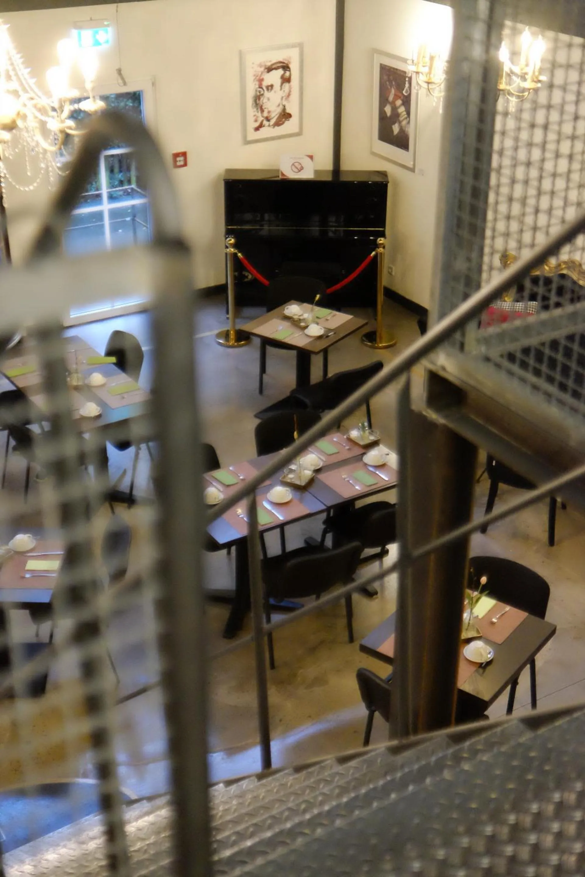 Dining area in Amical Hotel