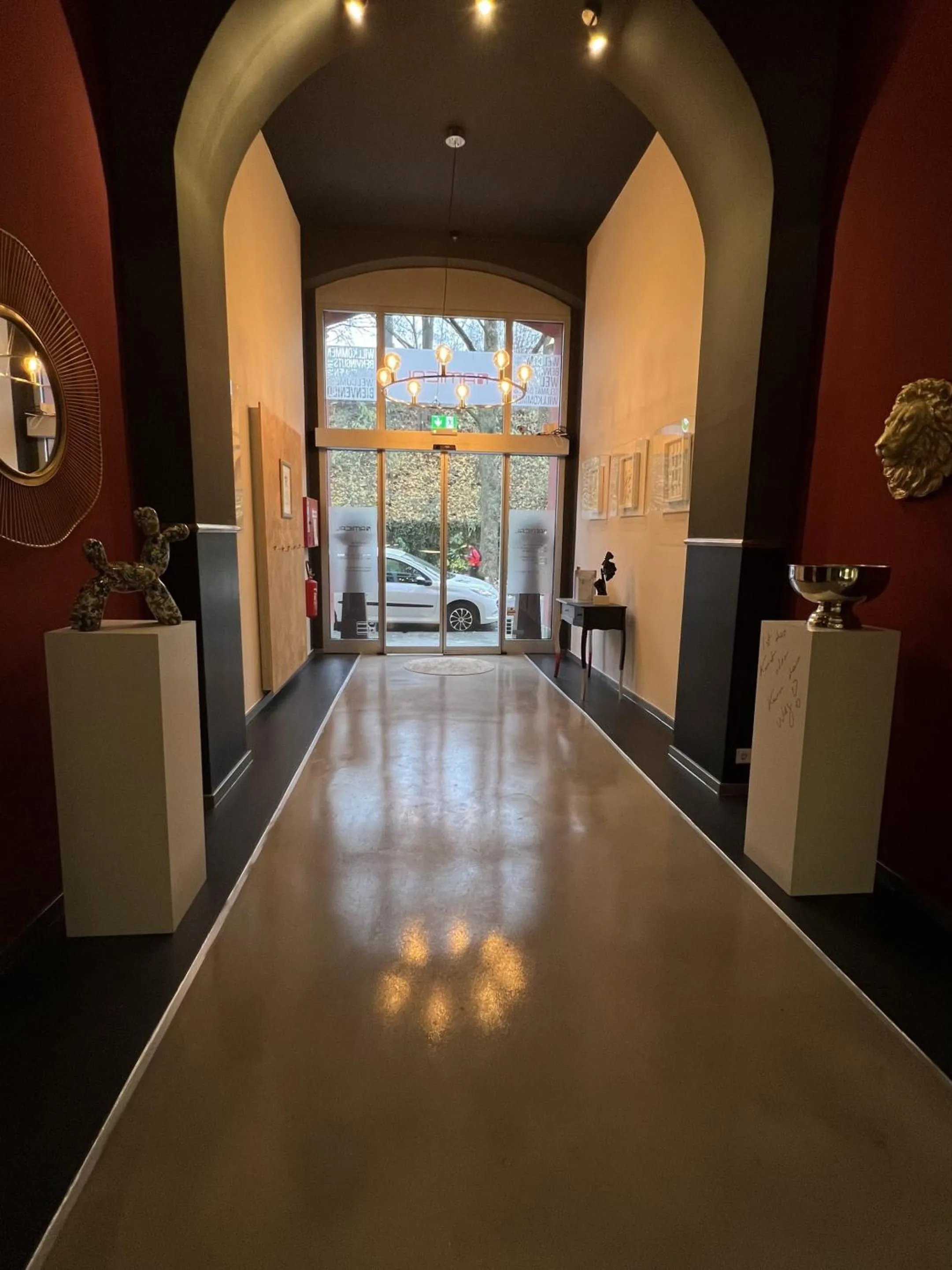 Lobby or reception in Amical Hotel