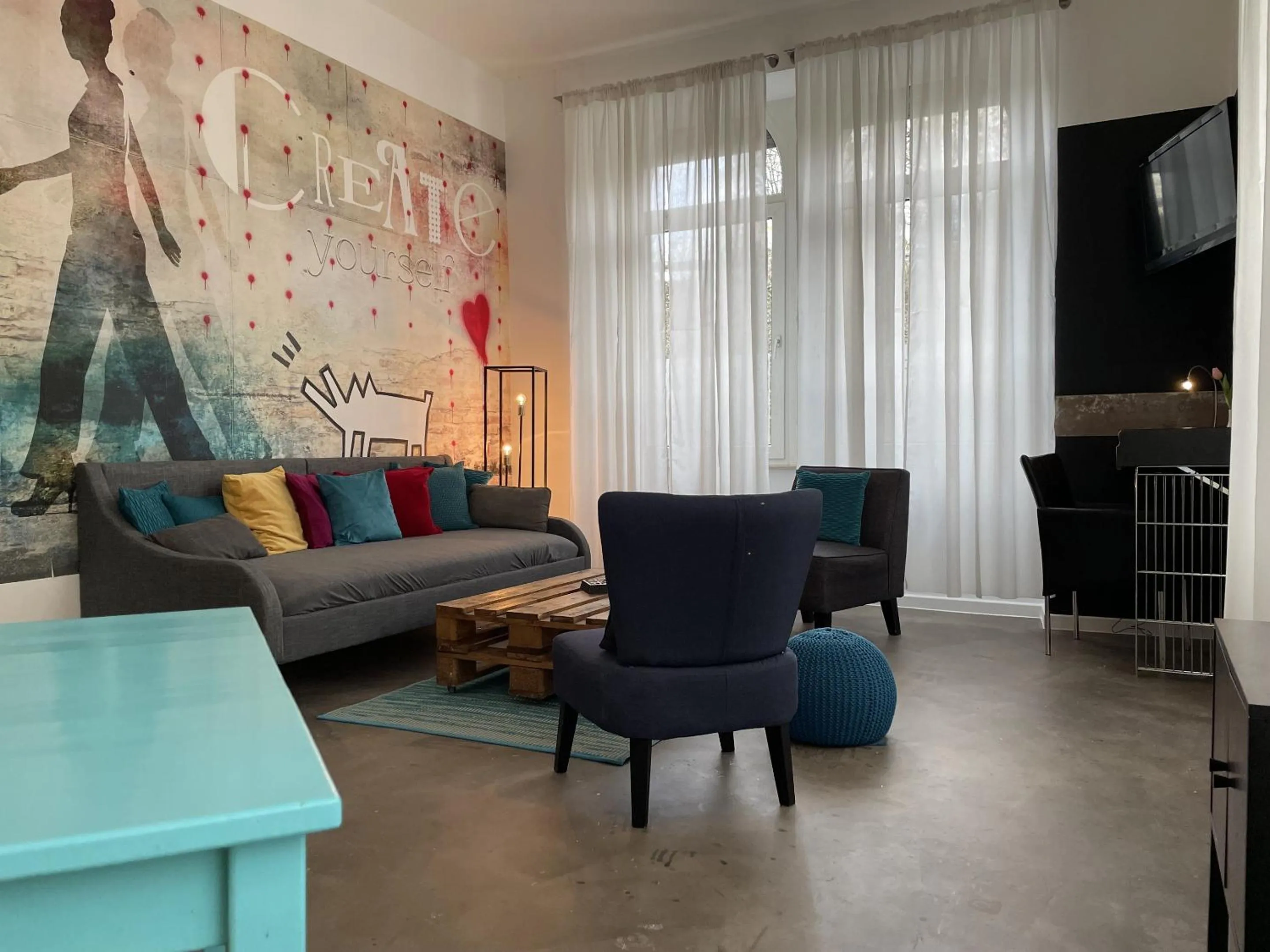 Bedroom in Amical Hotel