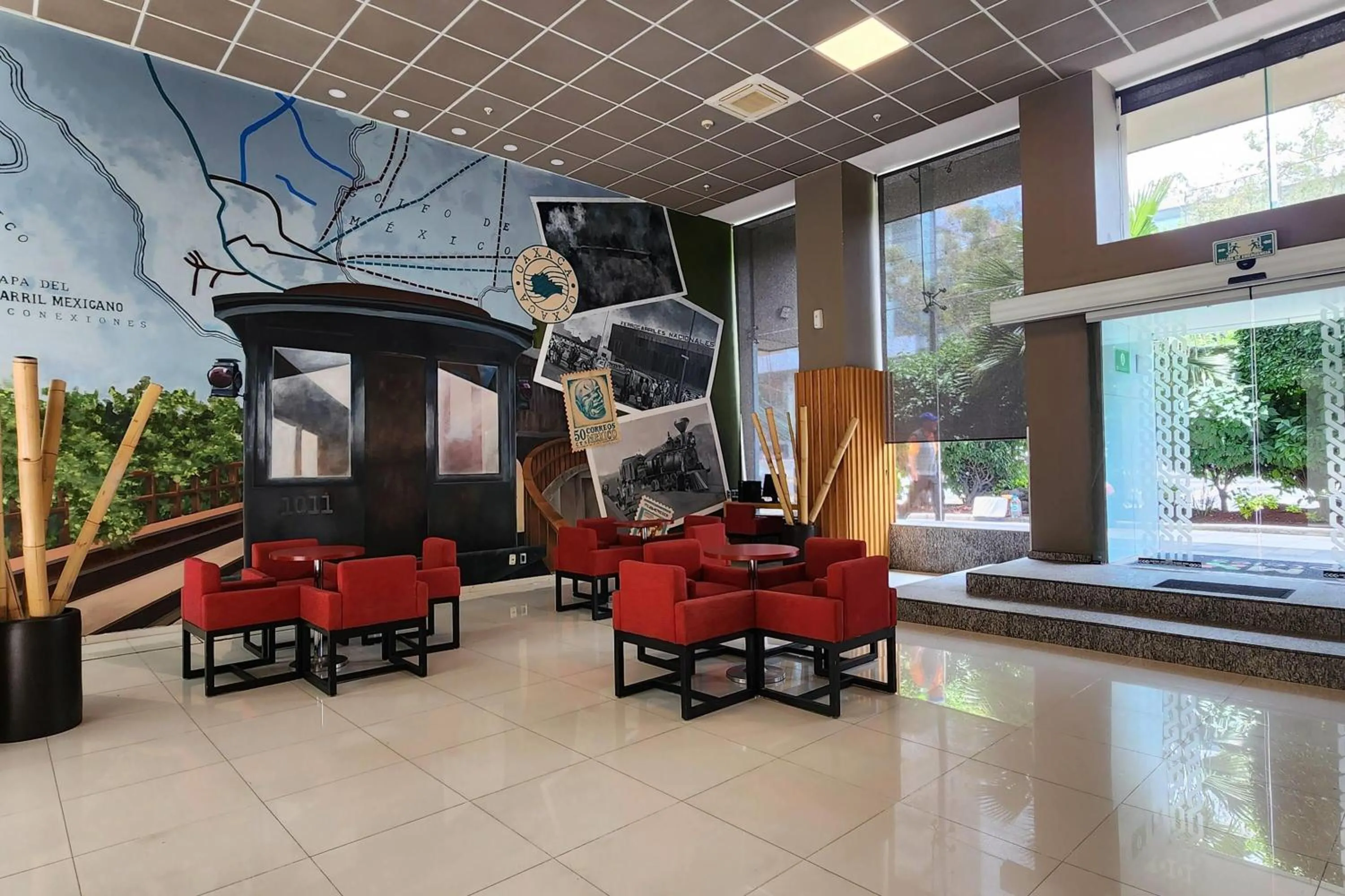 Lobby or reception in Hotel MX forum buenavista CDMX, Trademark by Wyndham