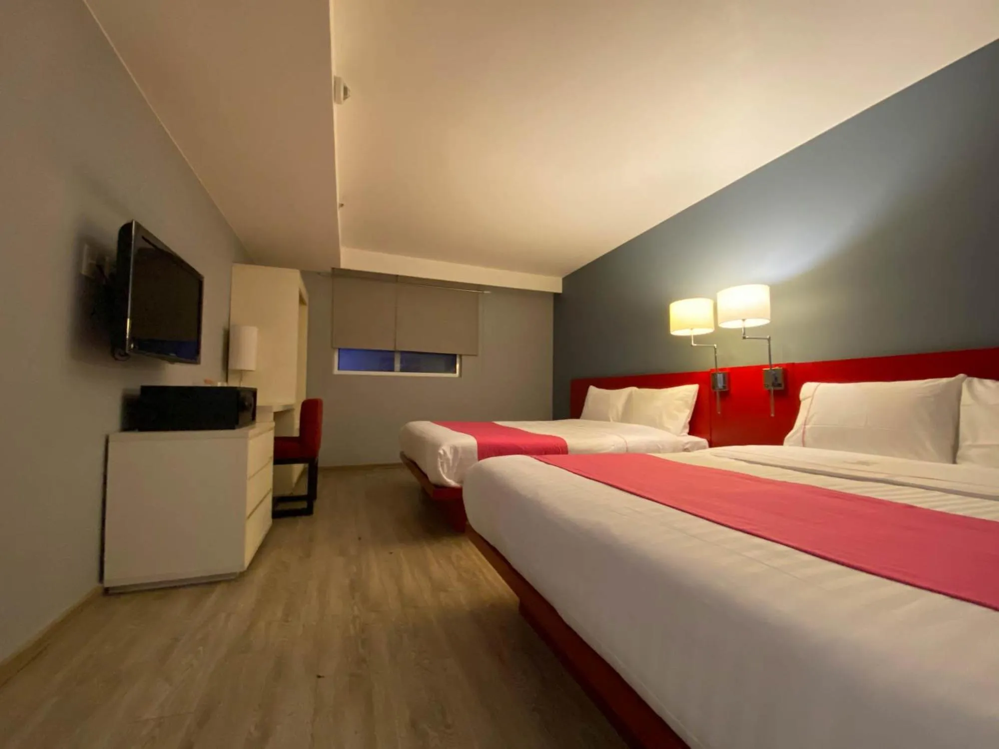 Bed in Hotel MX forum buenavista CDMX, Trademark by Wyndham