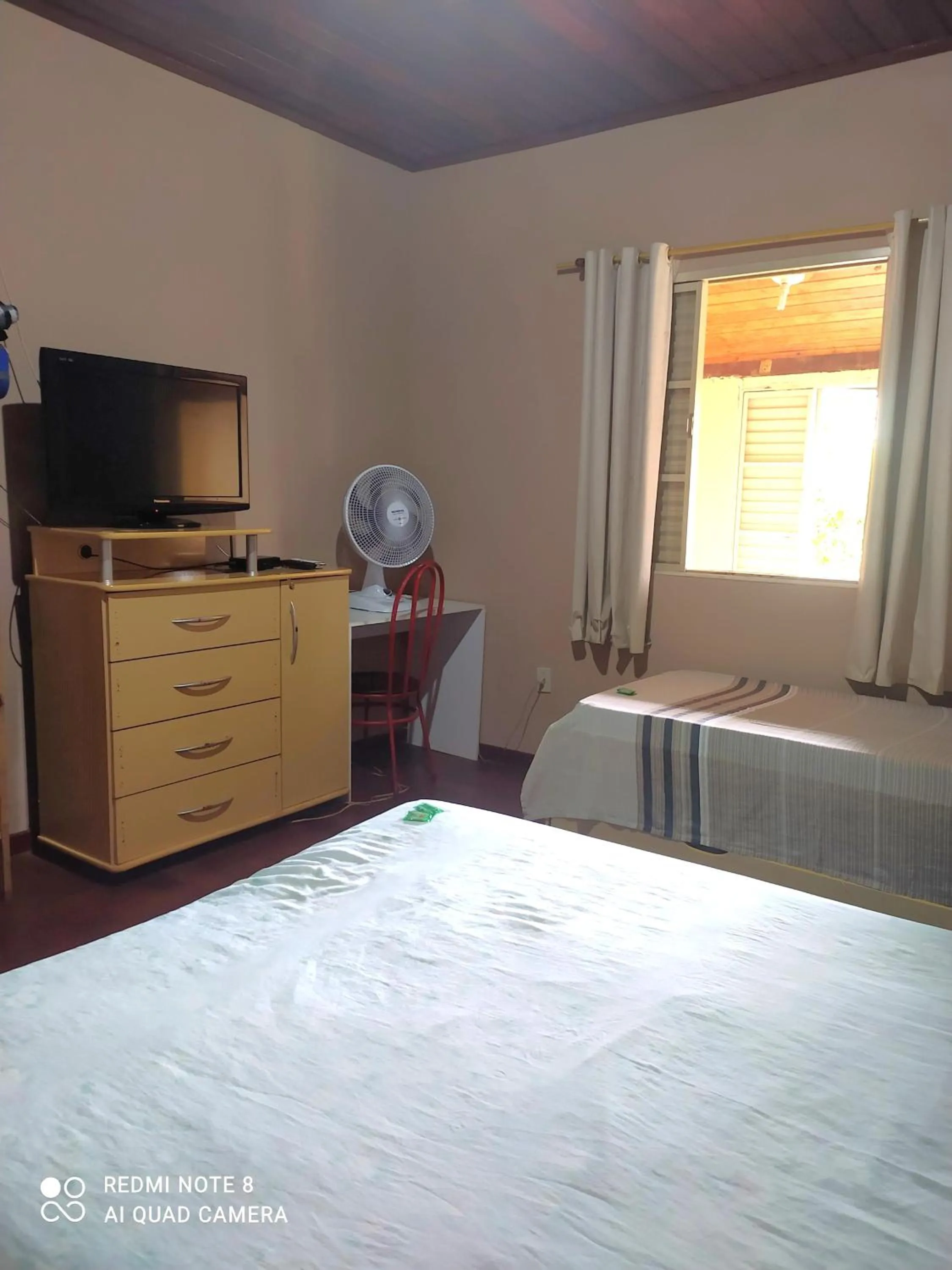 TV and multimedia, Bed in Pousada do Ribeirão