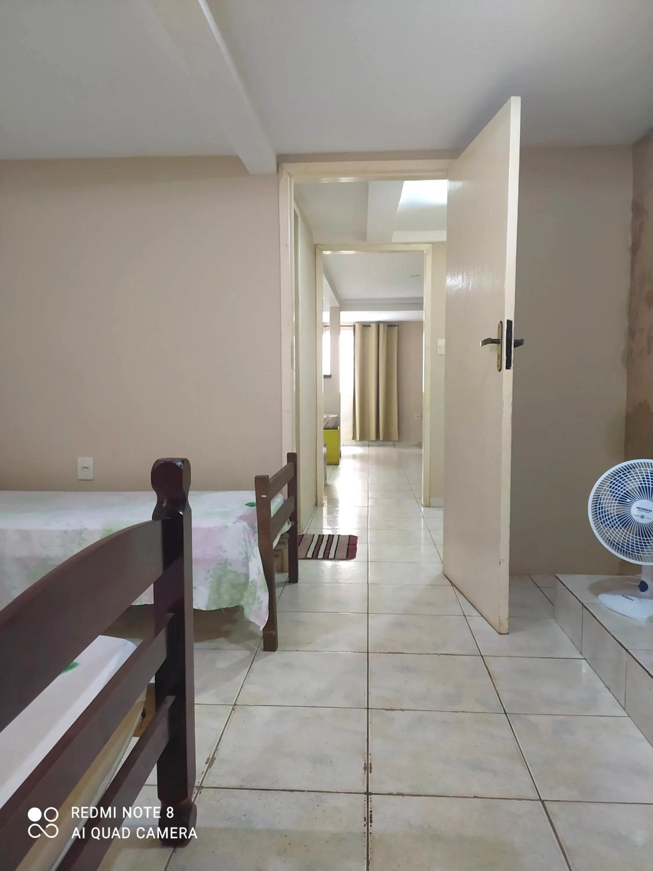 View (from property/room), Bed in Pousada do Ribeirão