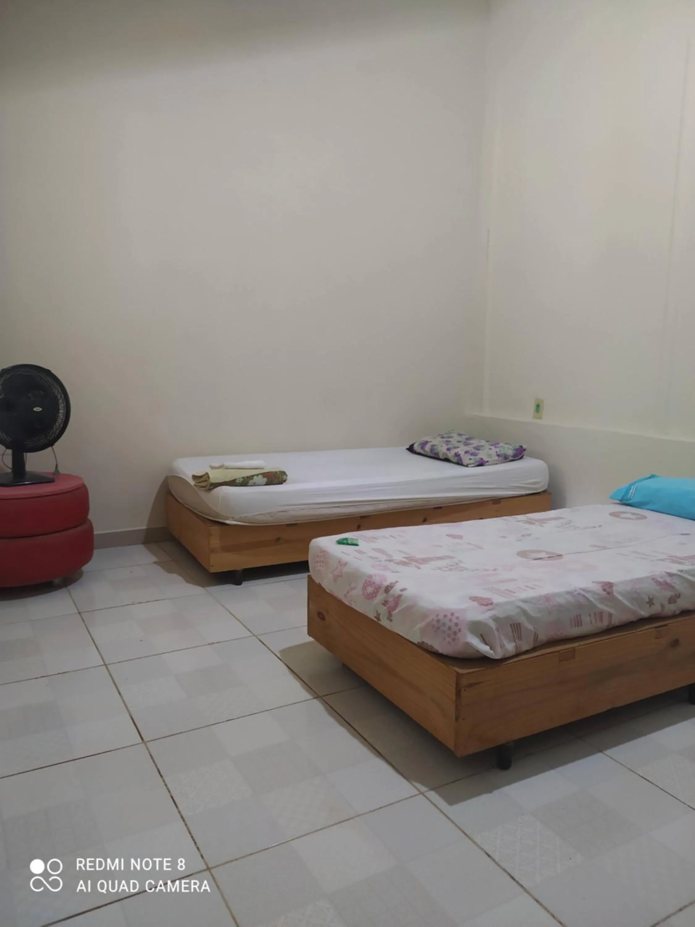 Bed in Pousada do Ribeirão