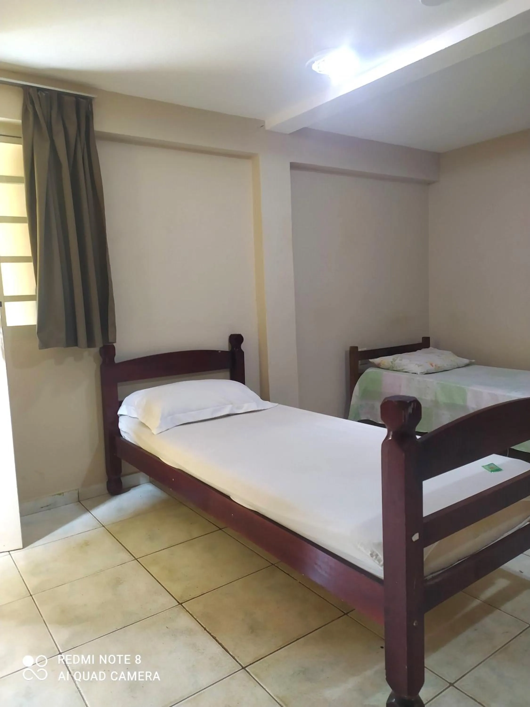 View (from property/room), Bed in Pousada do Ribeirão