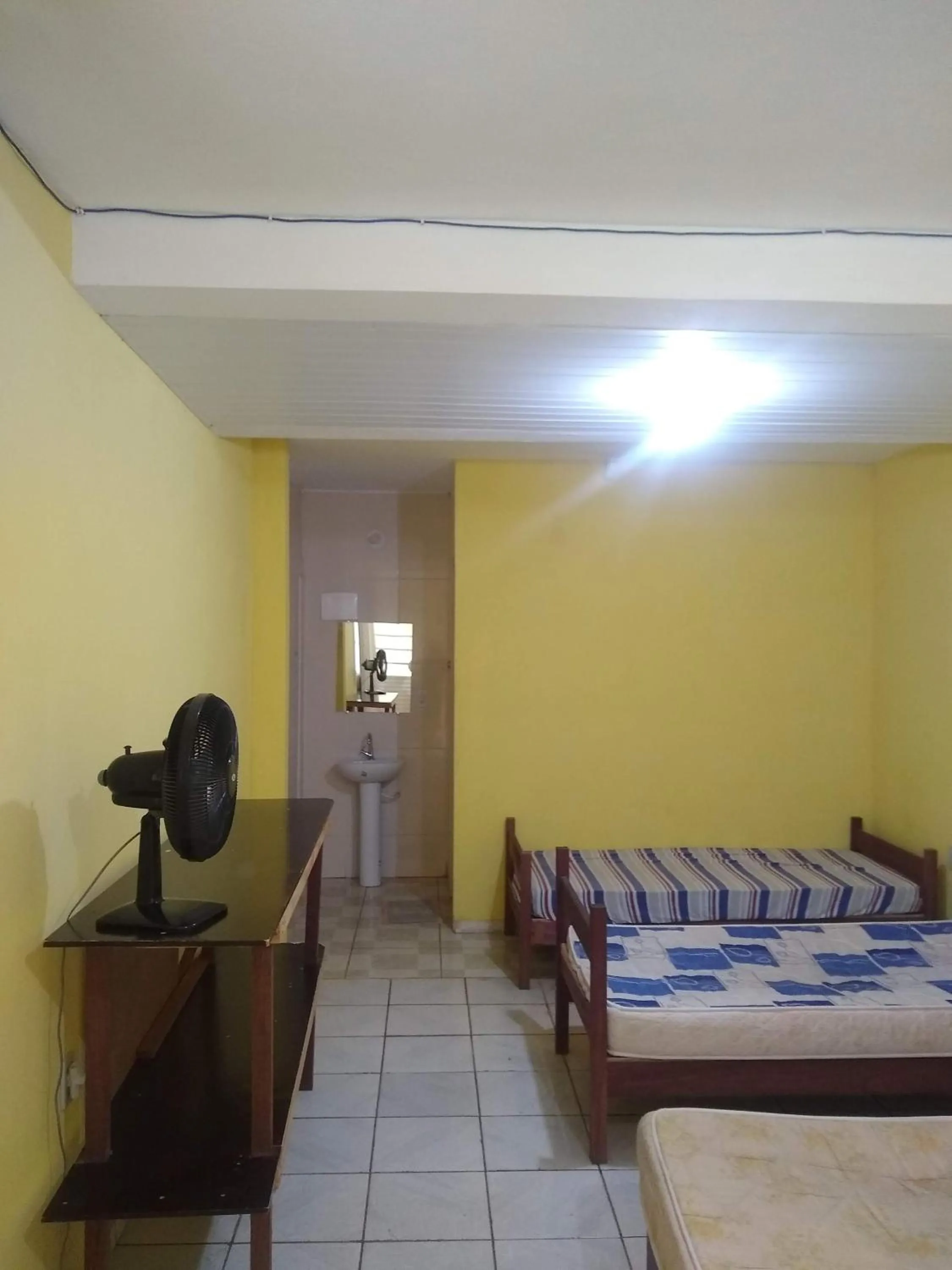 Bed in Pousada do Ribeirão