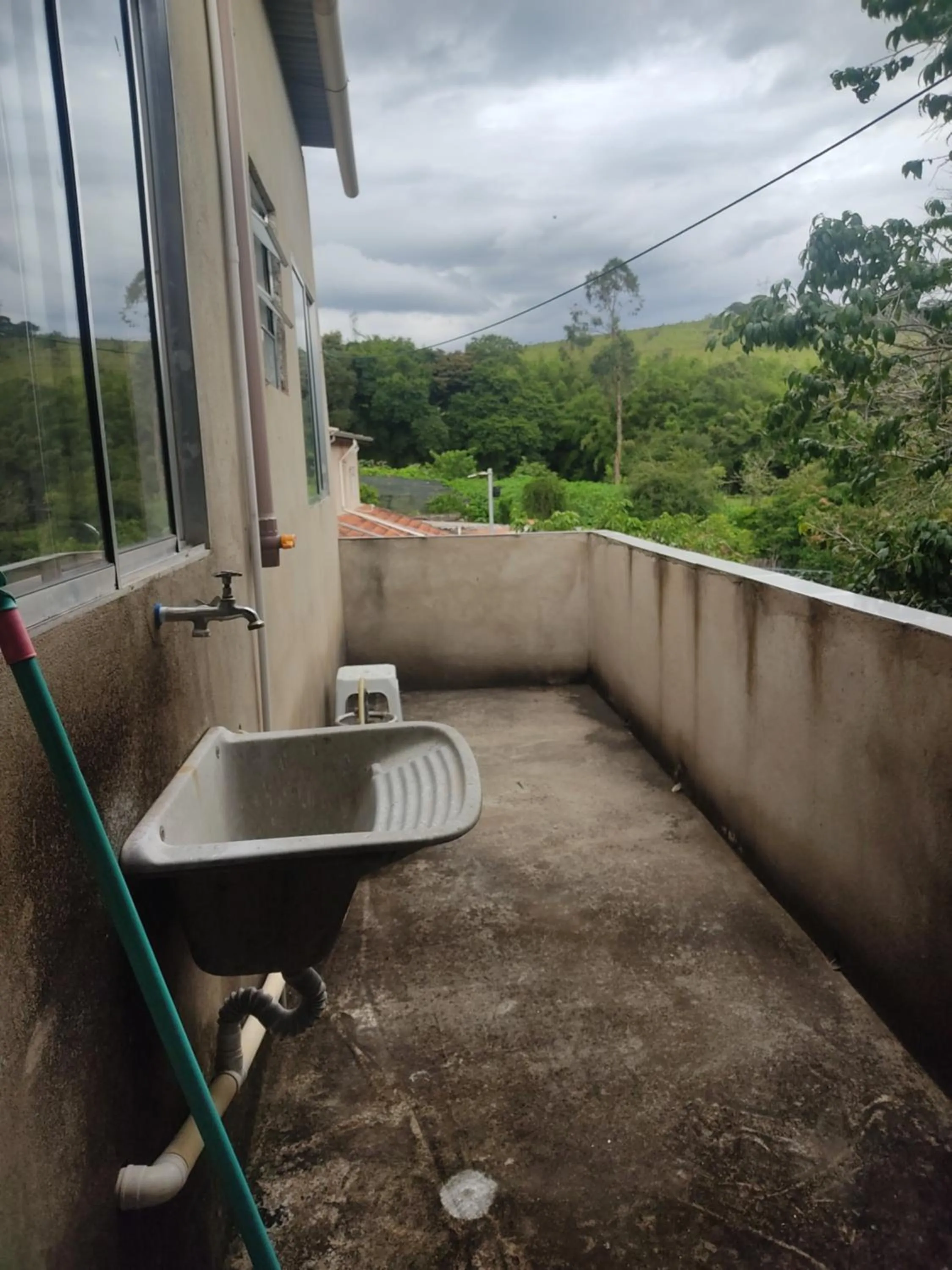 Balcony/Terrace in Pousada do Ribeirão