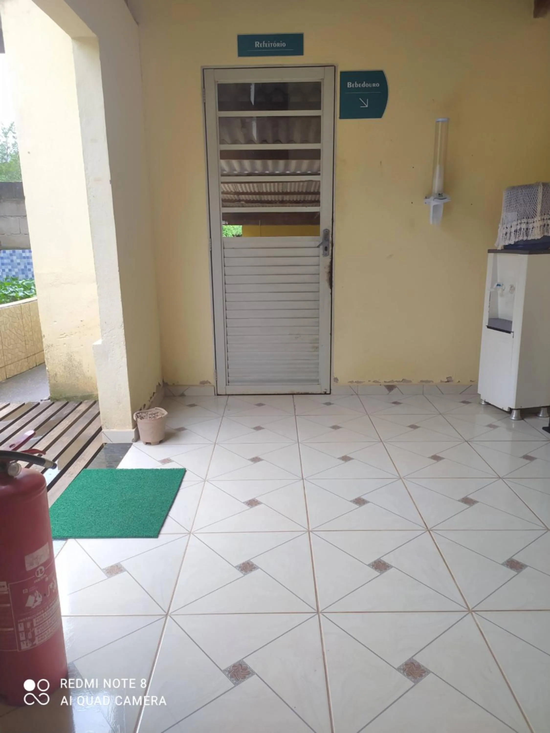 Kitchen or kitchenette in Pousada do Ribeirão