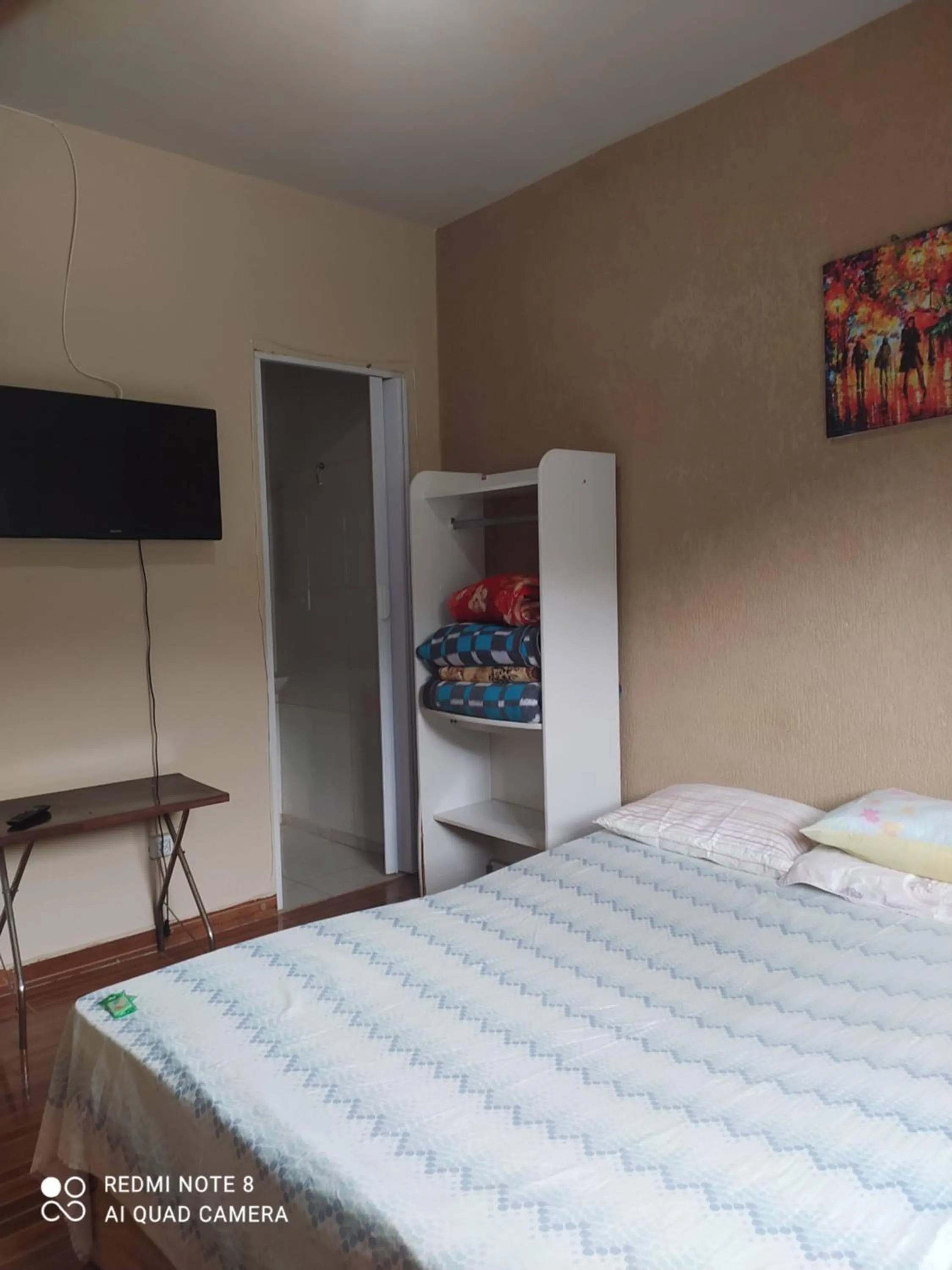 TV and multimedia, Bed in Pousada do Ribeirão