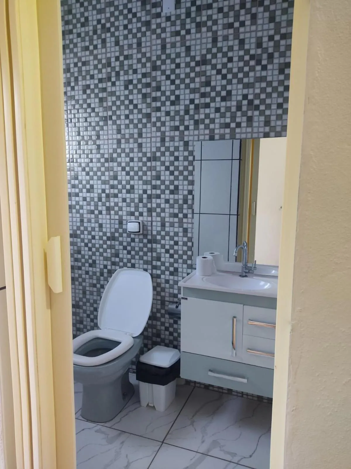 Toilet in Pousada do Ribeirão