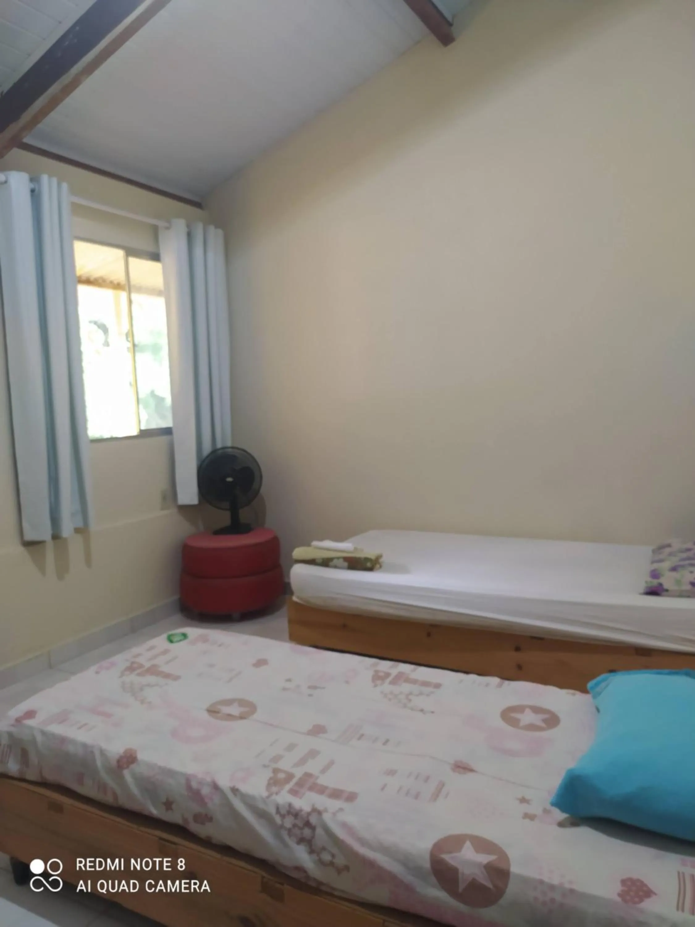 Bed in Pousada do Ribeirão