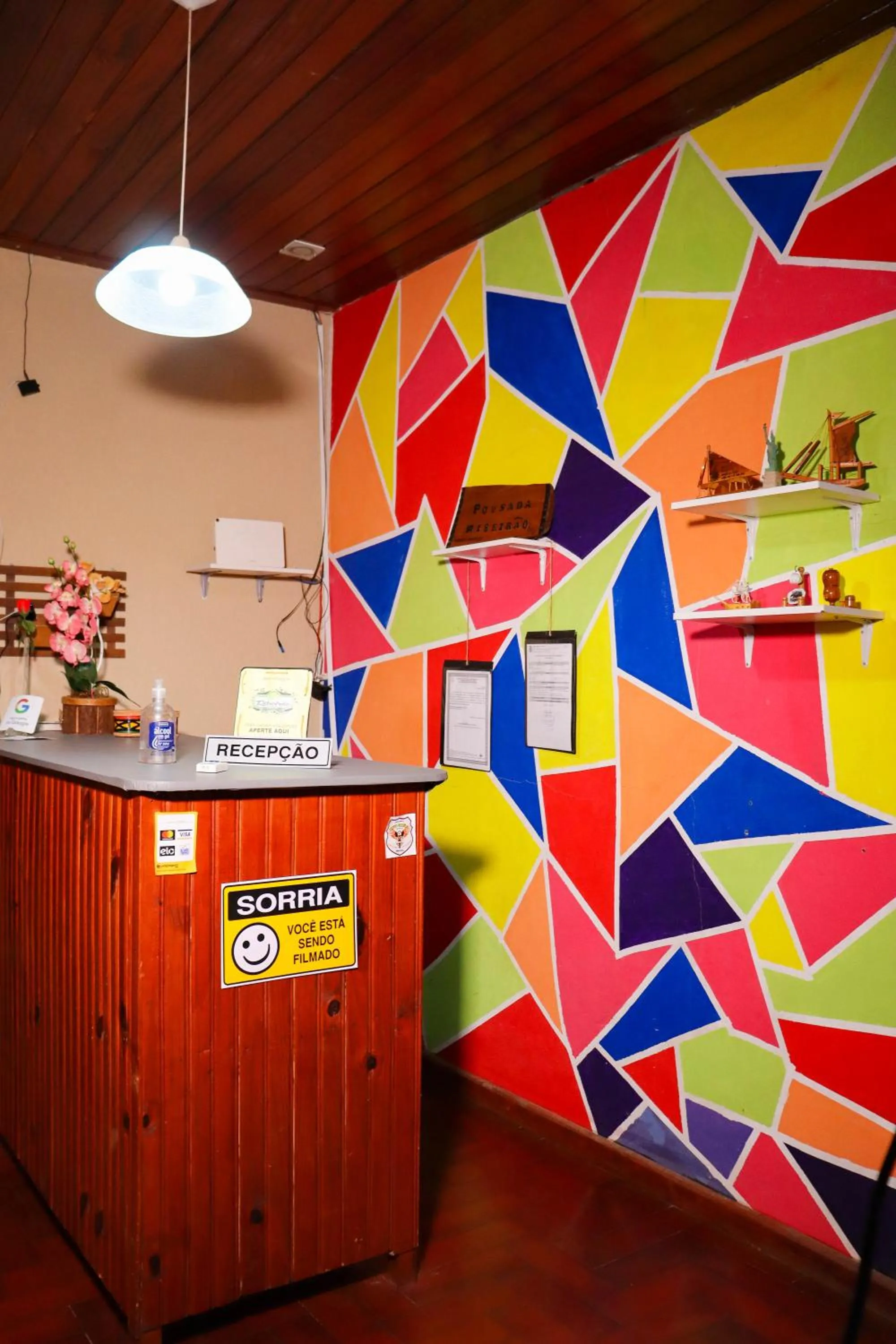 Lobby or reception in Pousada do Ribeirão