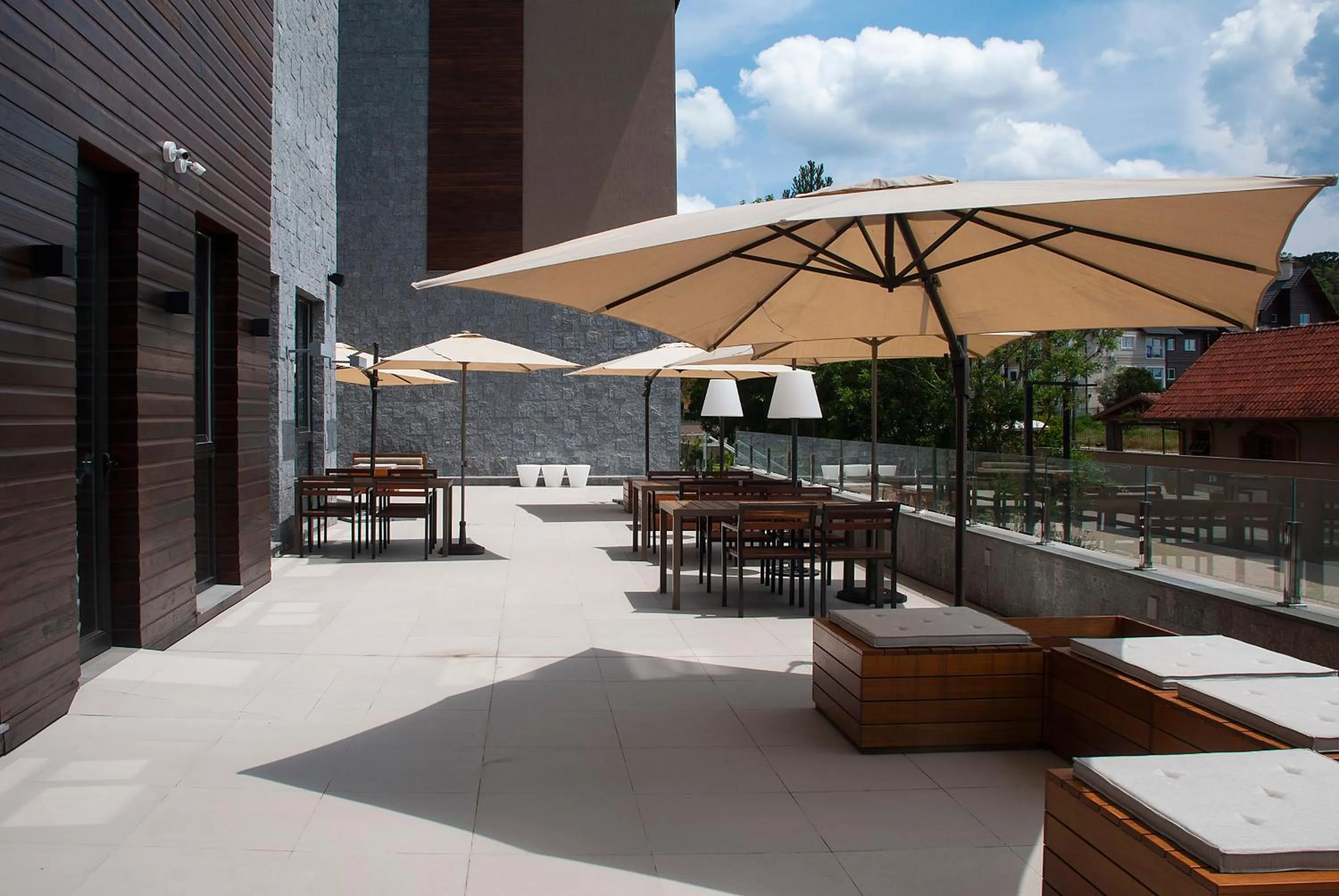 Patio in Exclusive Gramado Hotel & Spa by Gramado Parks