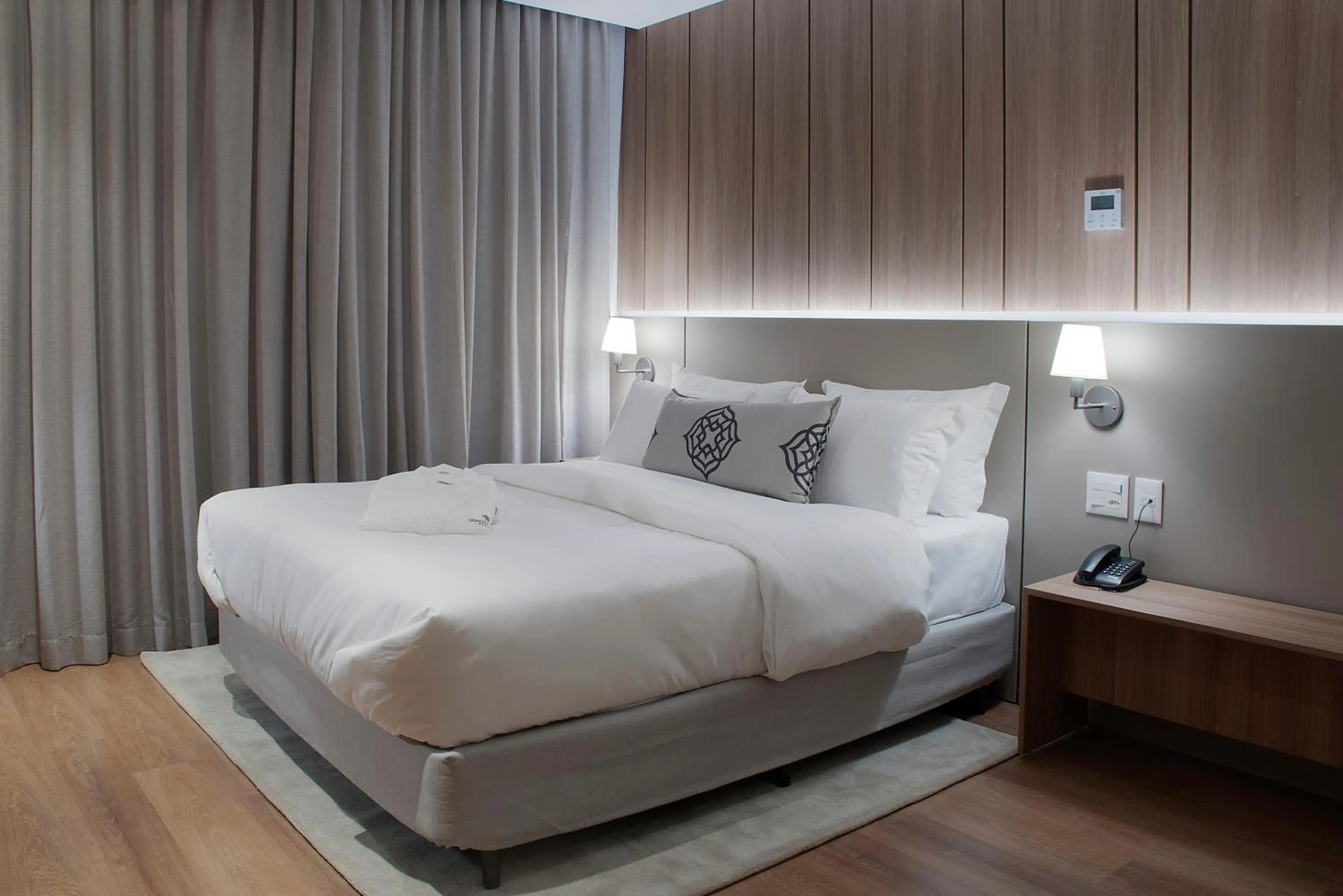 Bed in Exclusive Gramado Hotel & Spa by Gramado Parks