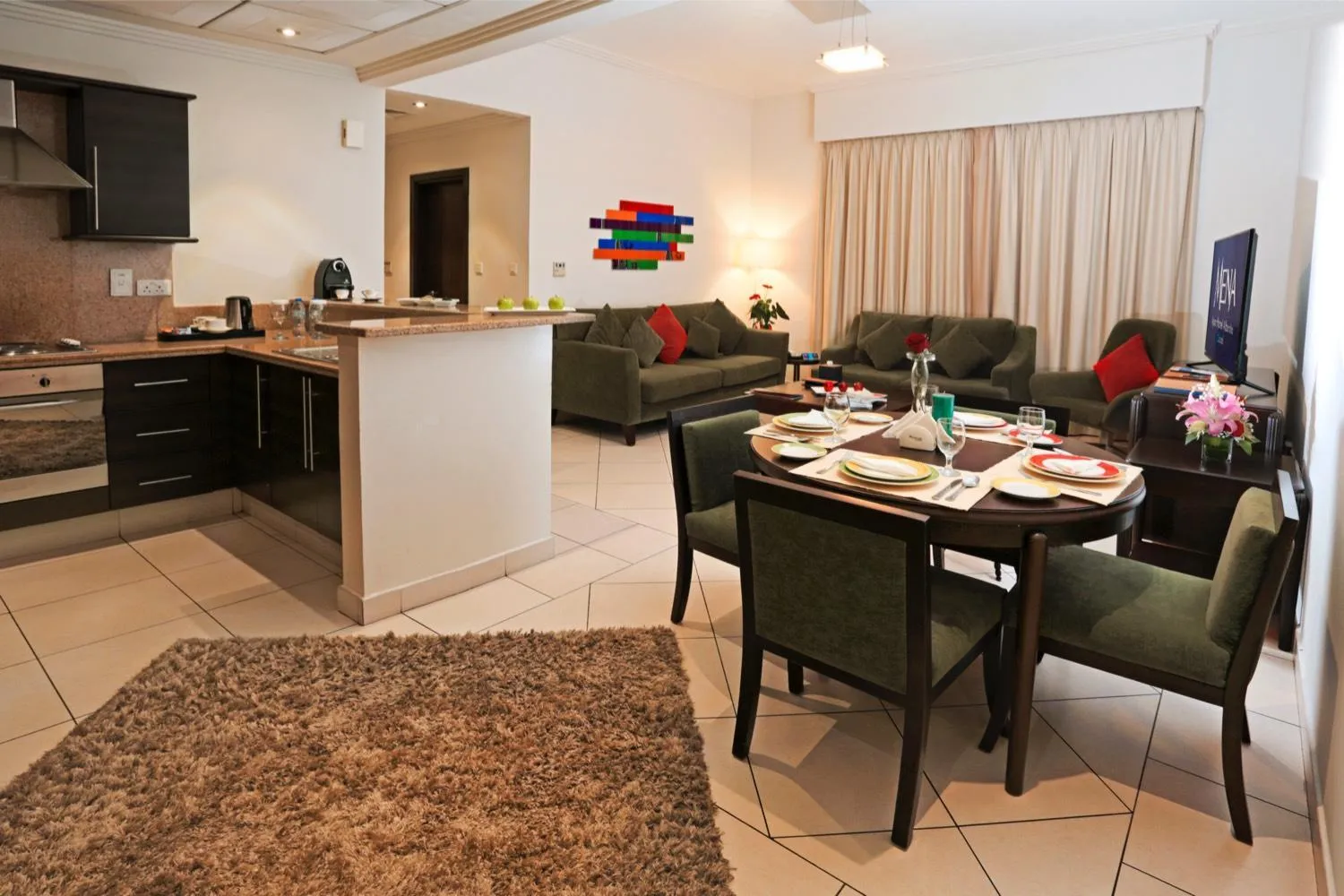 Coffee/tea facilities in MENA ApartHotel Albarsha At The Mall