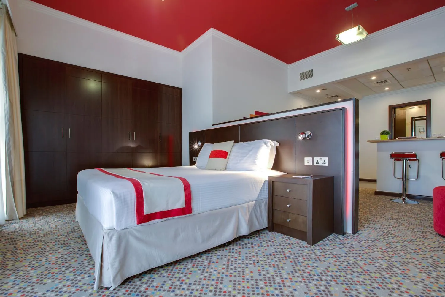Bedroom, Bed in MENA ApartHotel Albarsha At The Mall