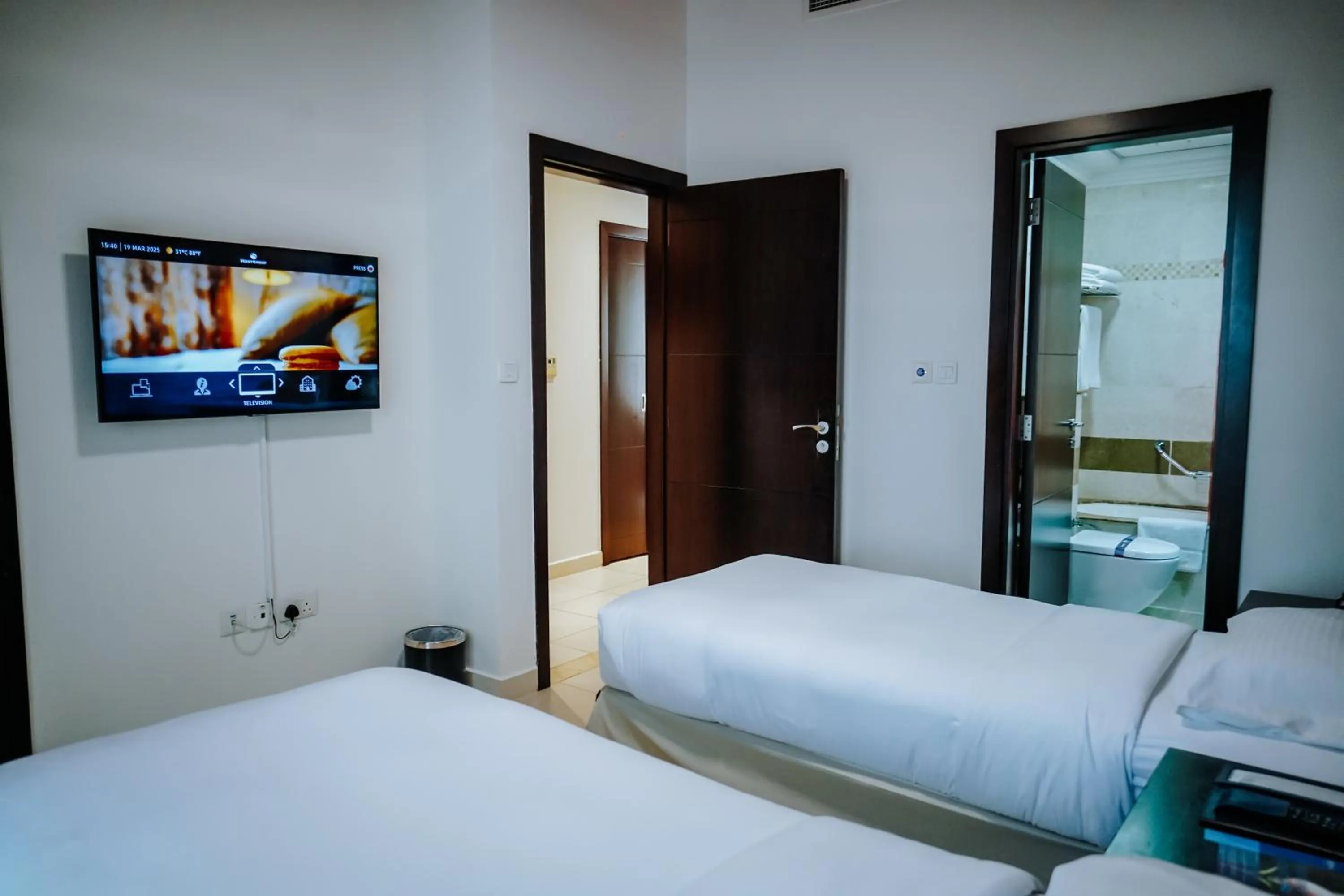 Bedroom, Bed in MENA ApartHotel Albarsha At The Mall