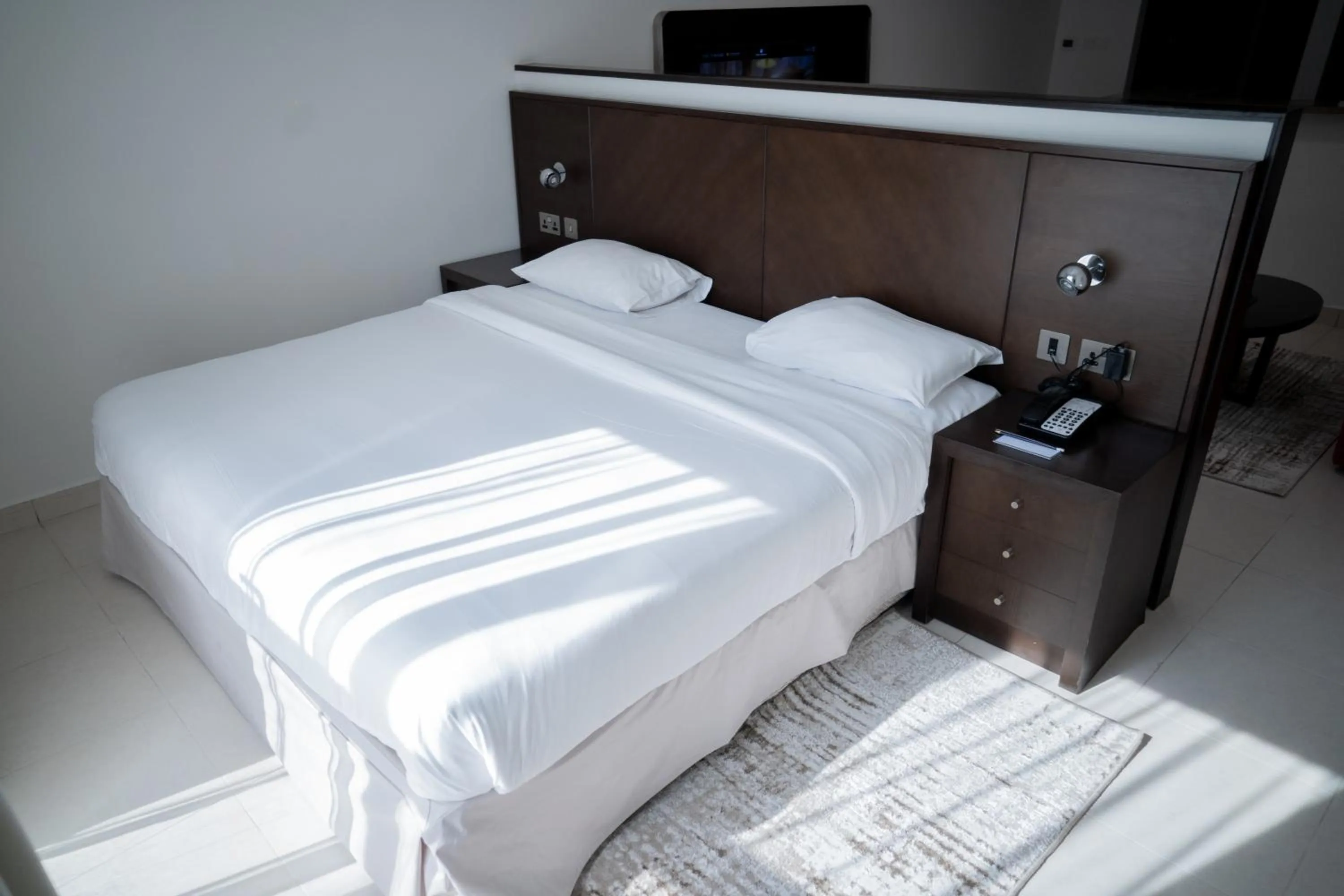 Bedroom, Bed in MENA ApartHotel Albarsha At The Mall