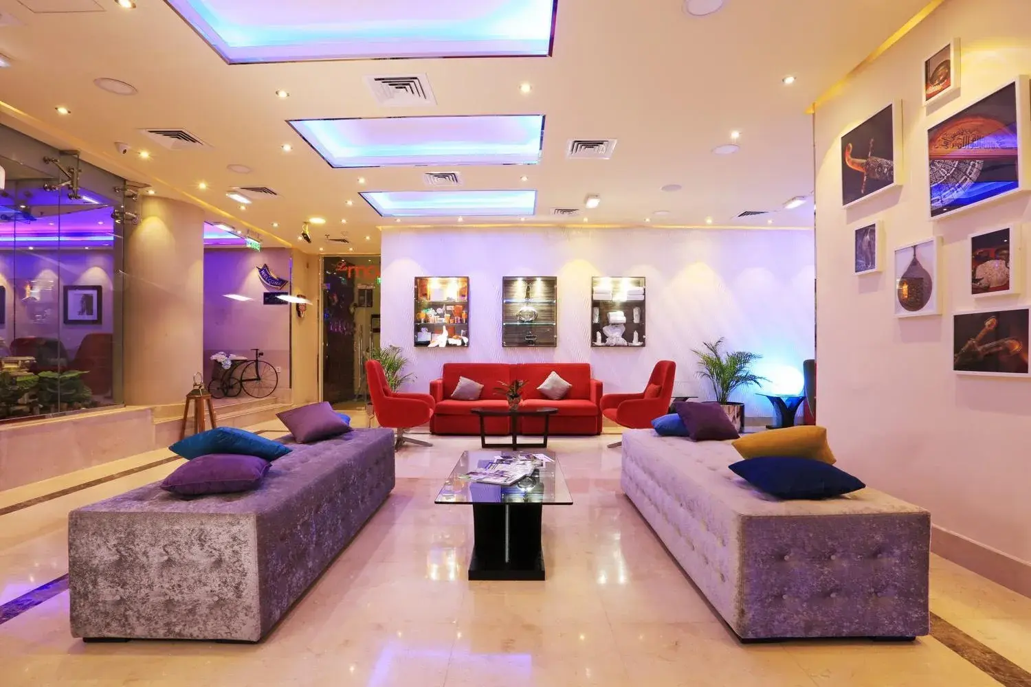 Lobby or reception in MENA ApartHotel Albarsha At The Mall Lobby or reception in MENA ApartHotel Albarsha At The Mall