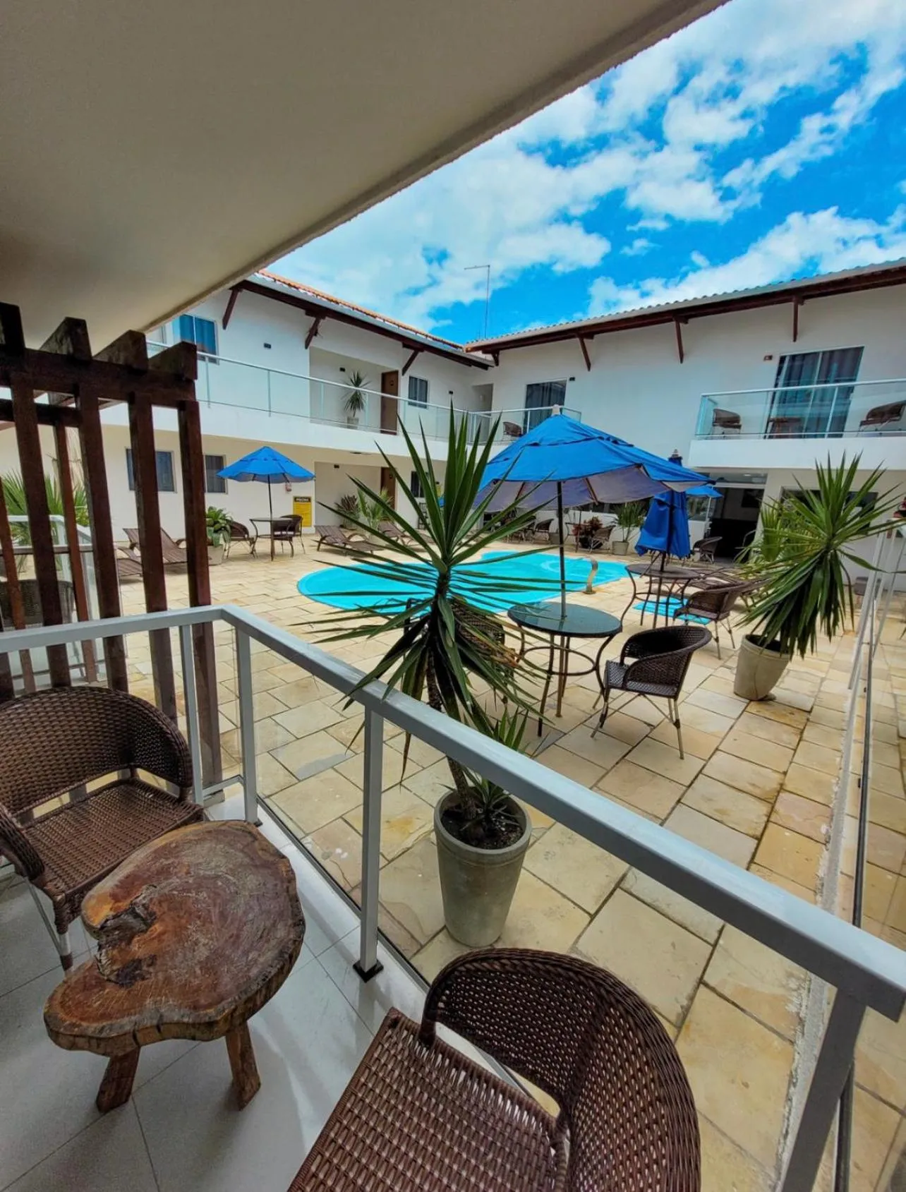 Patio in Vila de Maré Hotel