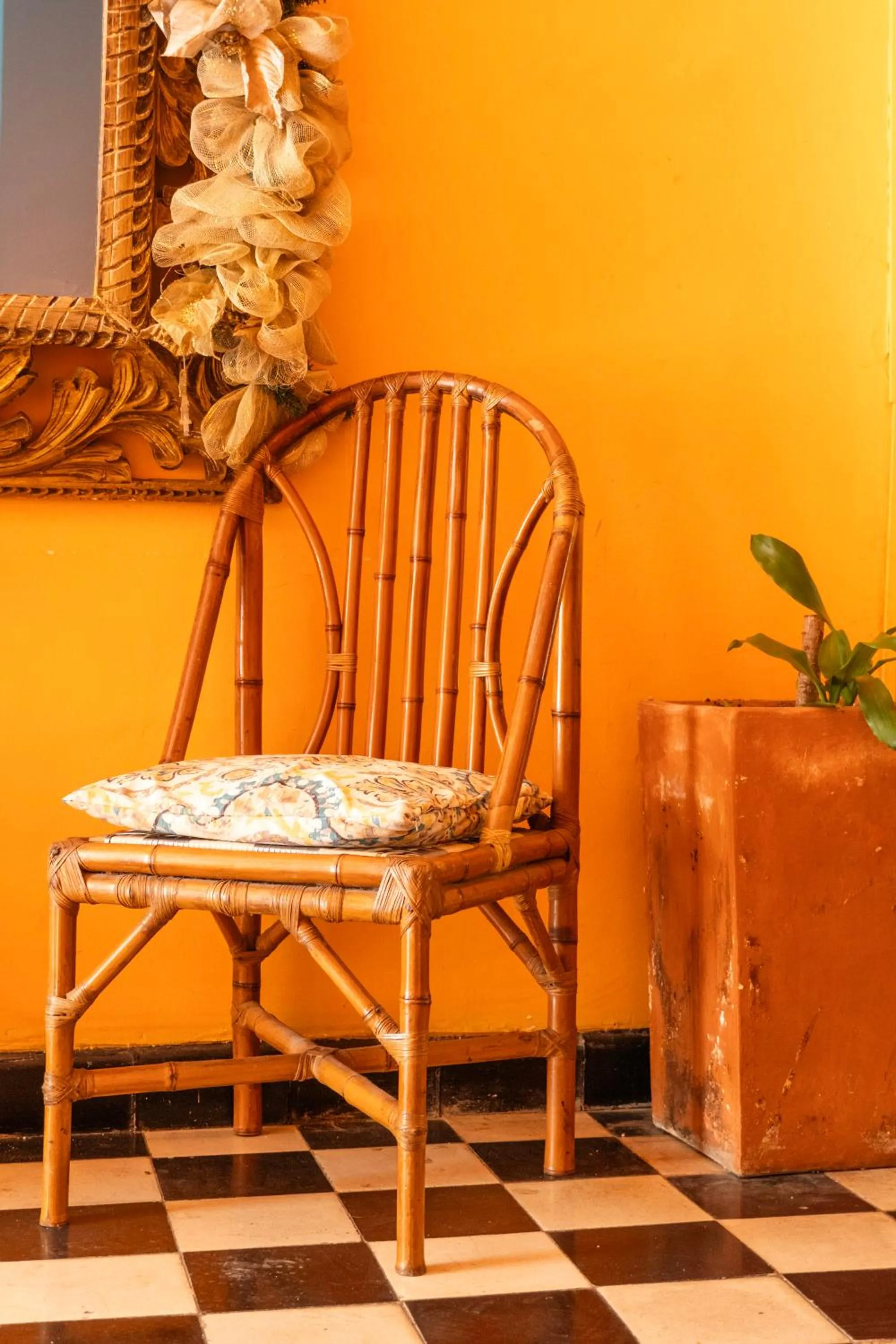 Seating area in Casa Renacer